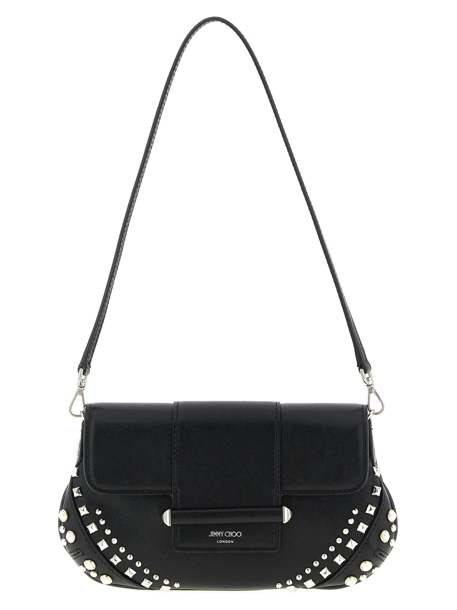 Jimmy Choo Black Lamb Leather Cardholder Curated Luxury Accessories by Orvyn