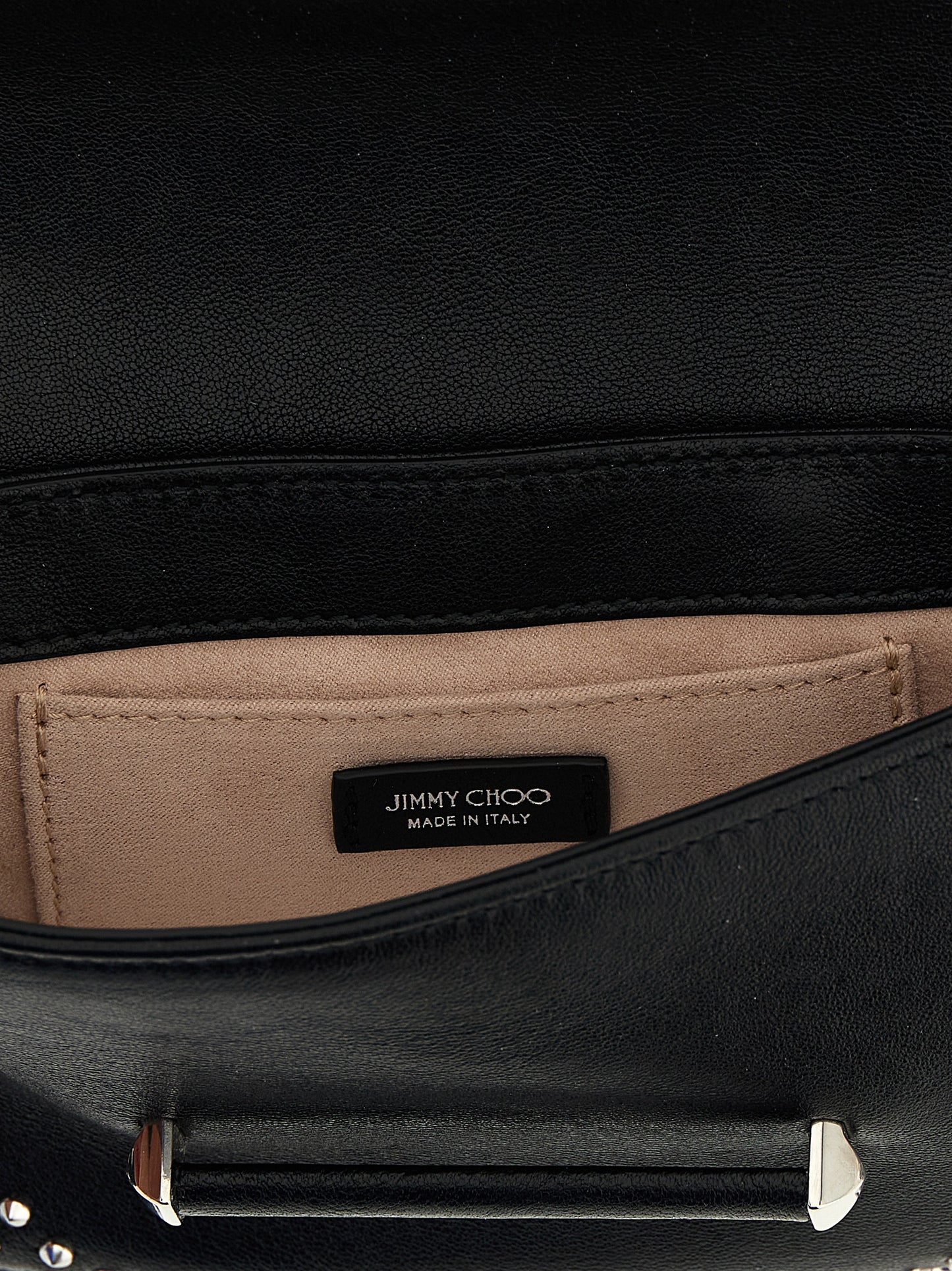Jimmy Choo Black Lamb Leather Cardholder Curated Luxury Accessories by Orvyn