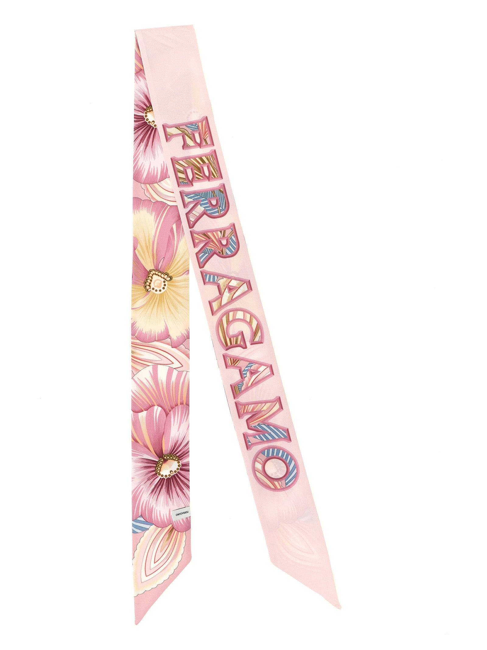 Ferragamo Multicolor Silk Foulard Curated Luxury Accessories by Orvyn