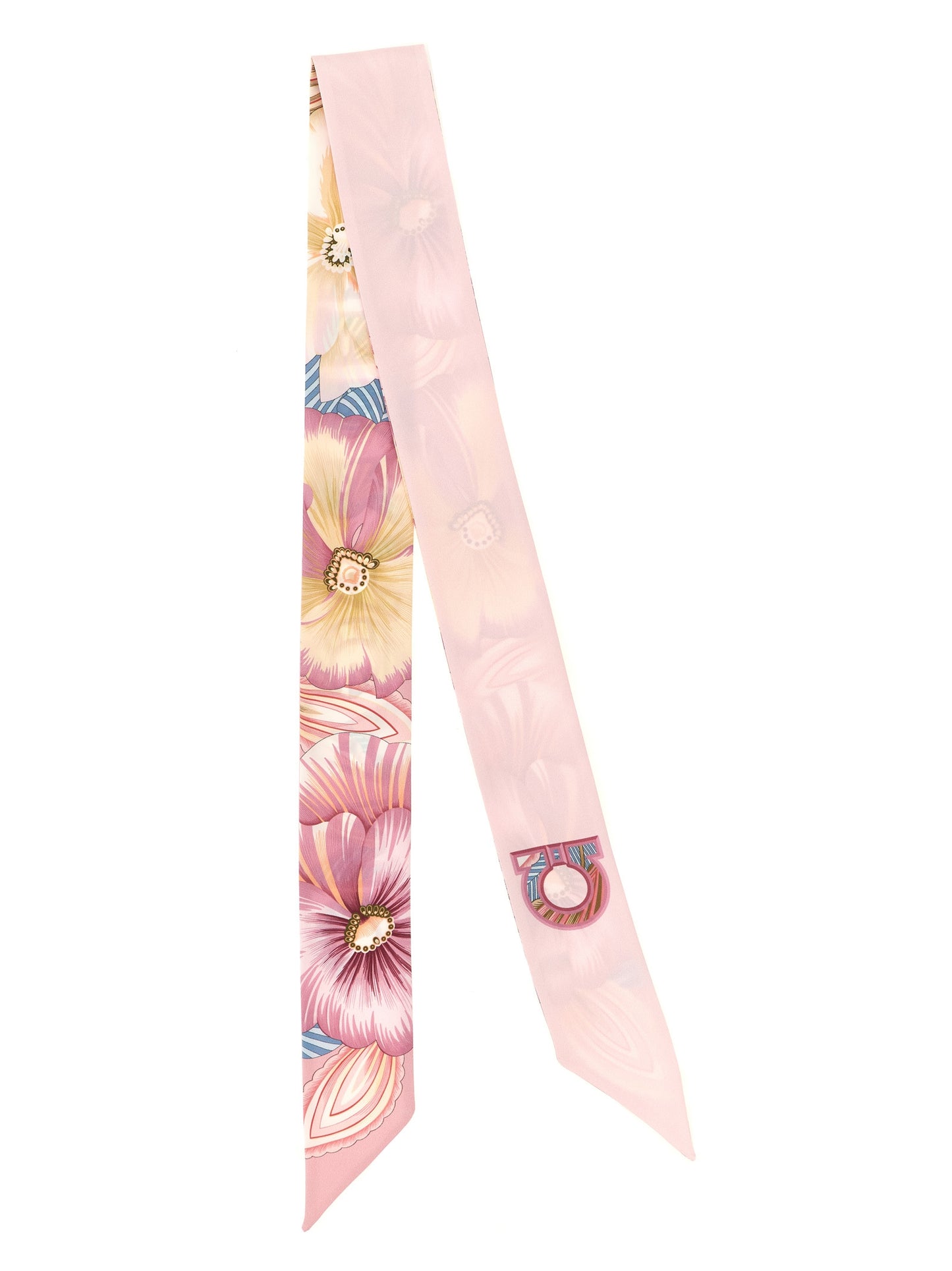 Ferragamo Multicolor Silk Foulard Curated Luxury Accessories by Orvyn