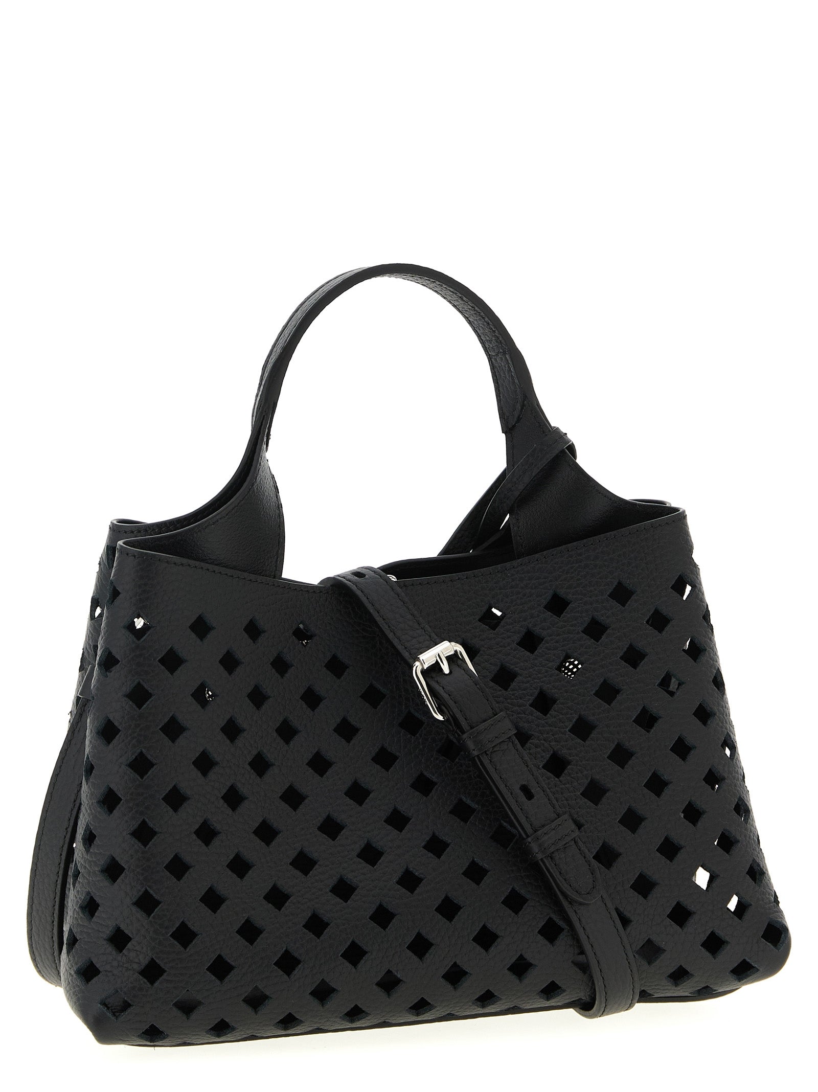Tod's Black Calfskin Handbag Curated Luxury Accessories by Orvyn