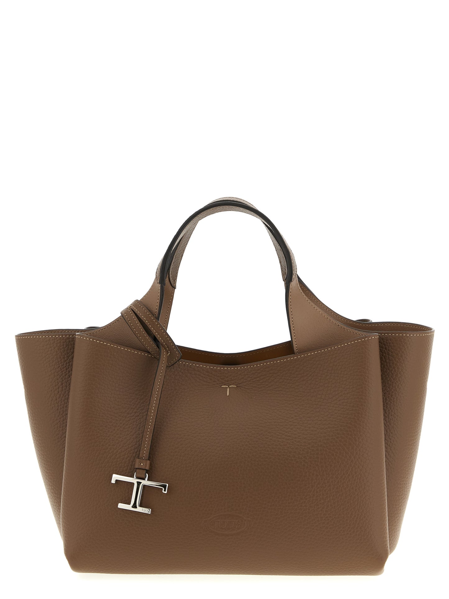 Tod's Brown Calfskin Handbag Curated Luxury Accessories by Orvyn