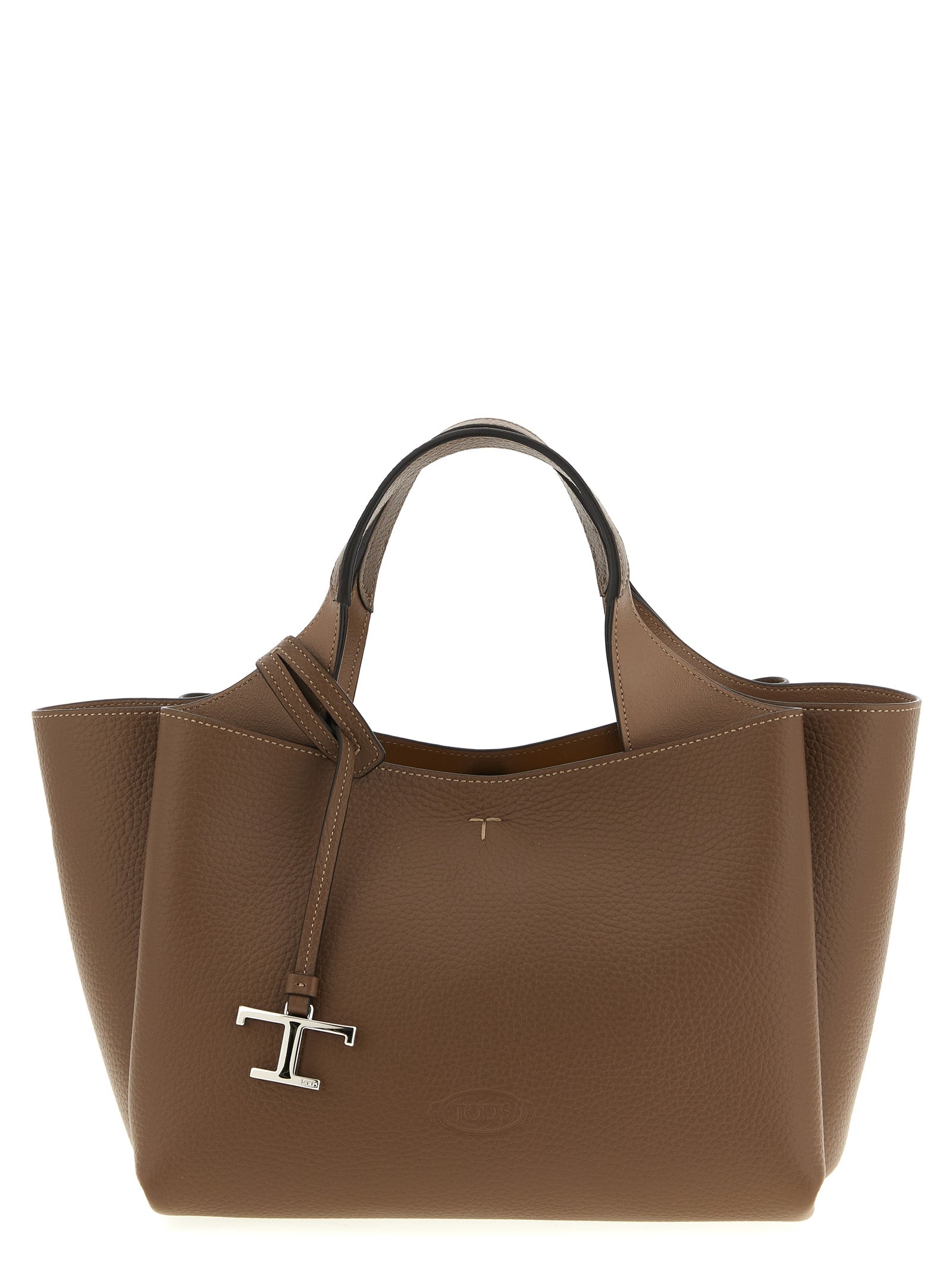 Tod's Brown Calfskin Handbag Curated Luxury Accessories by Orvyn