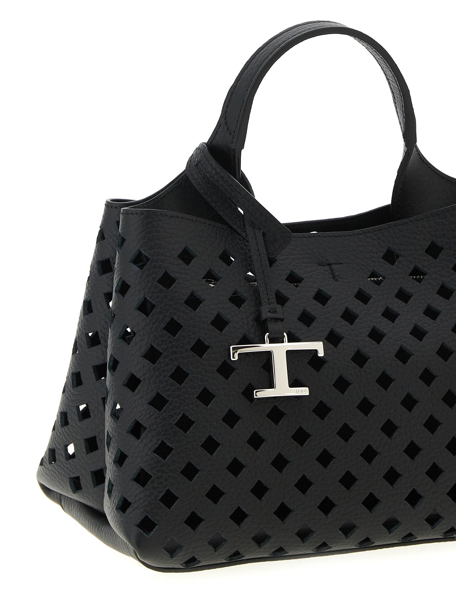 Tod's Black Calfskin Handbag Curated Luxury Accessories by Orvyn