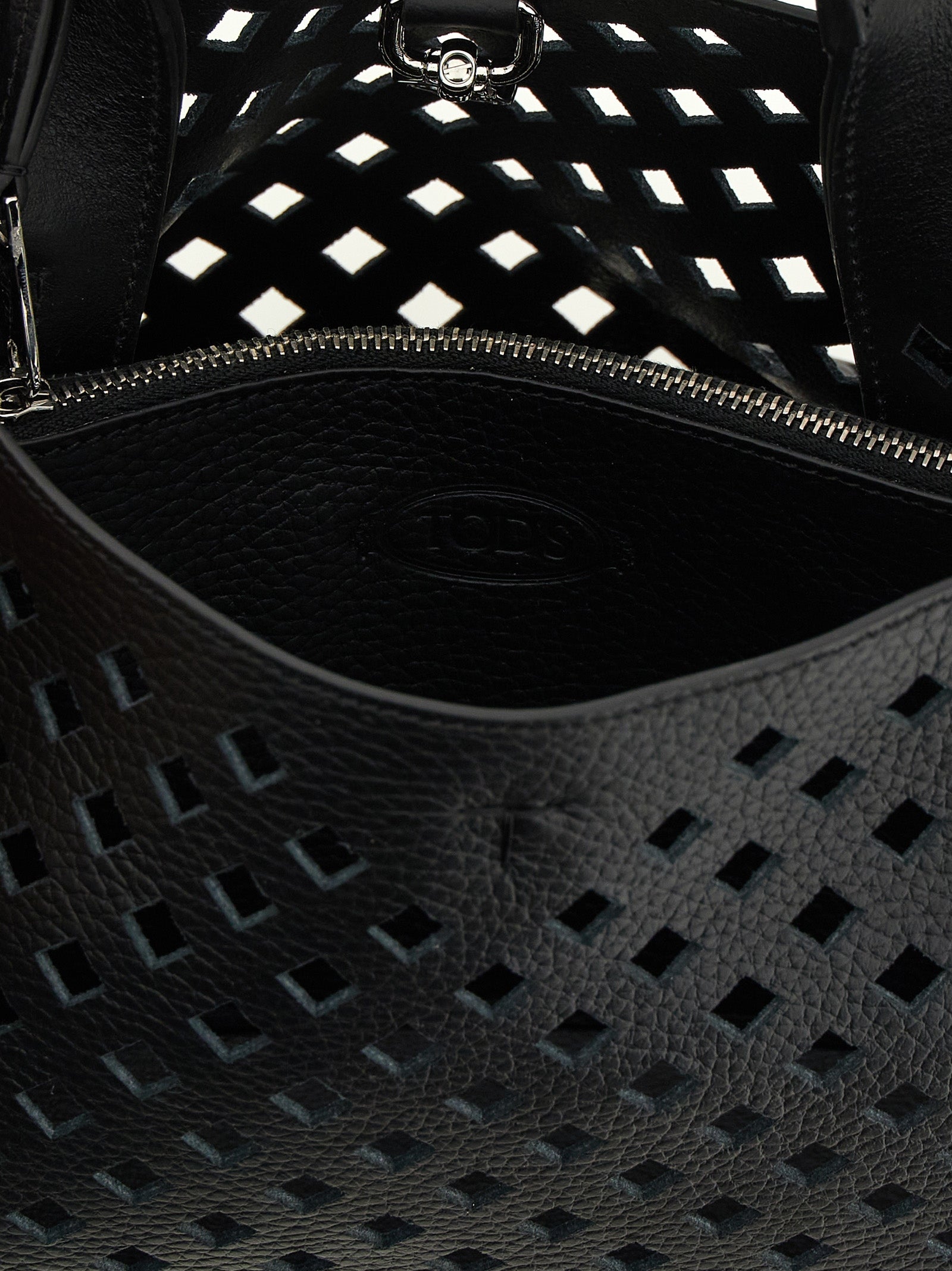 Tod's Black Calfskin Handbag Curated Luxury Accessories by Orvyn