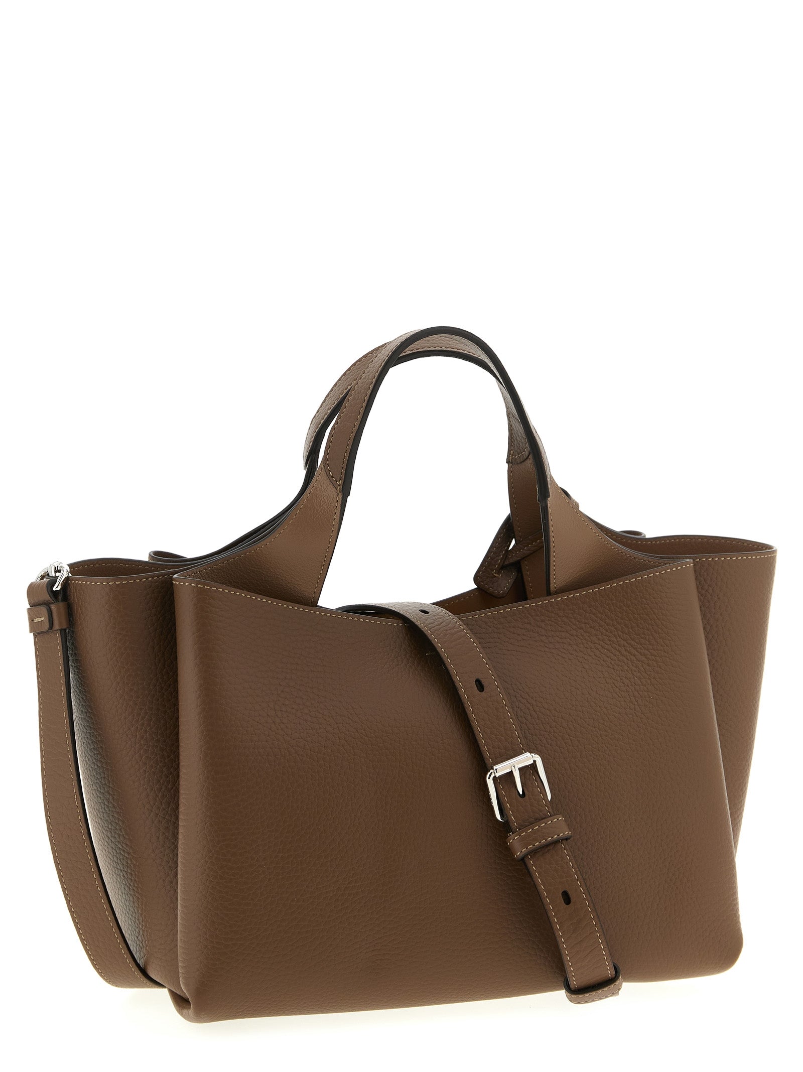 Tod's Brown Calfskin Handbag Curated Luxury Accessories by Orvyn