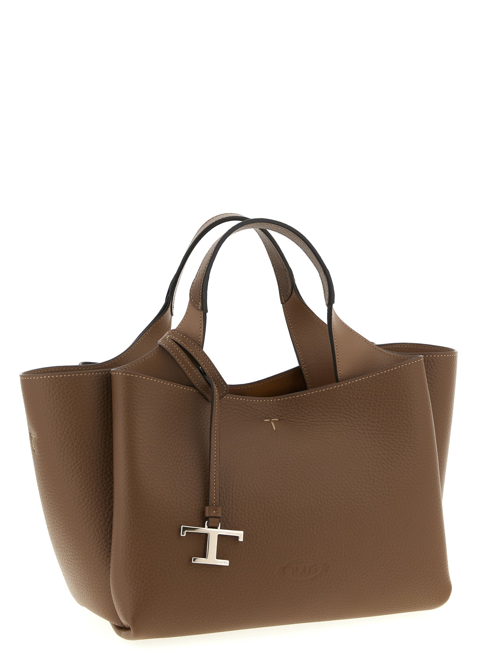 Tod's Brown Calfskin Handbag Curated Luxury Accessories by Orvyn