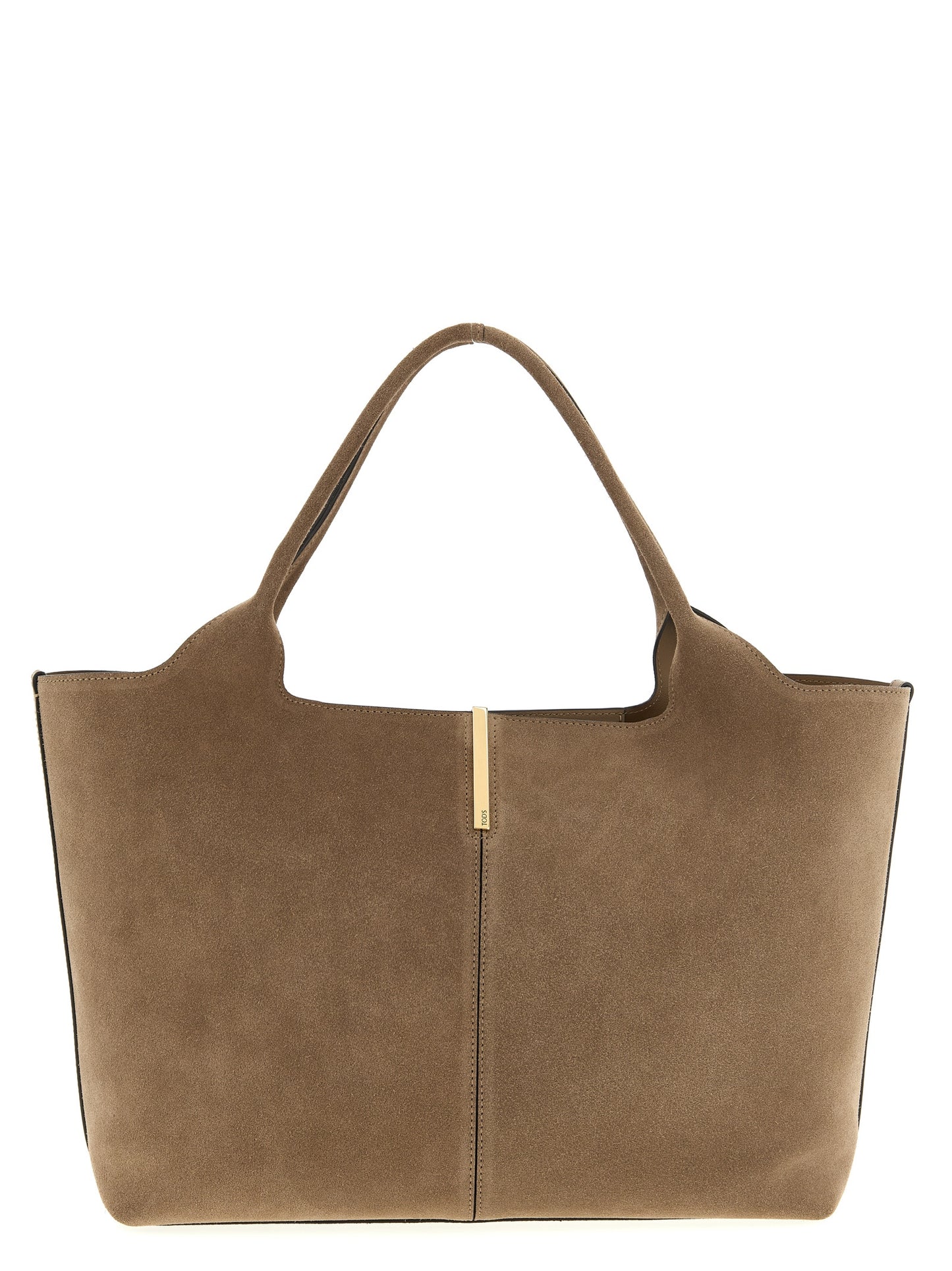 Tod's Beige Calfskin Tote Bag Curated Luxury Accessories by Orvyn