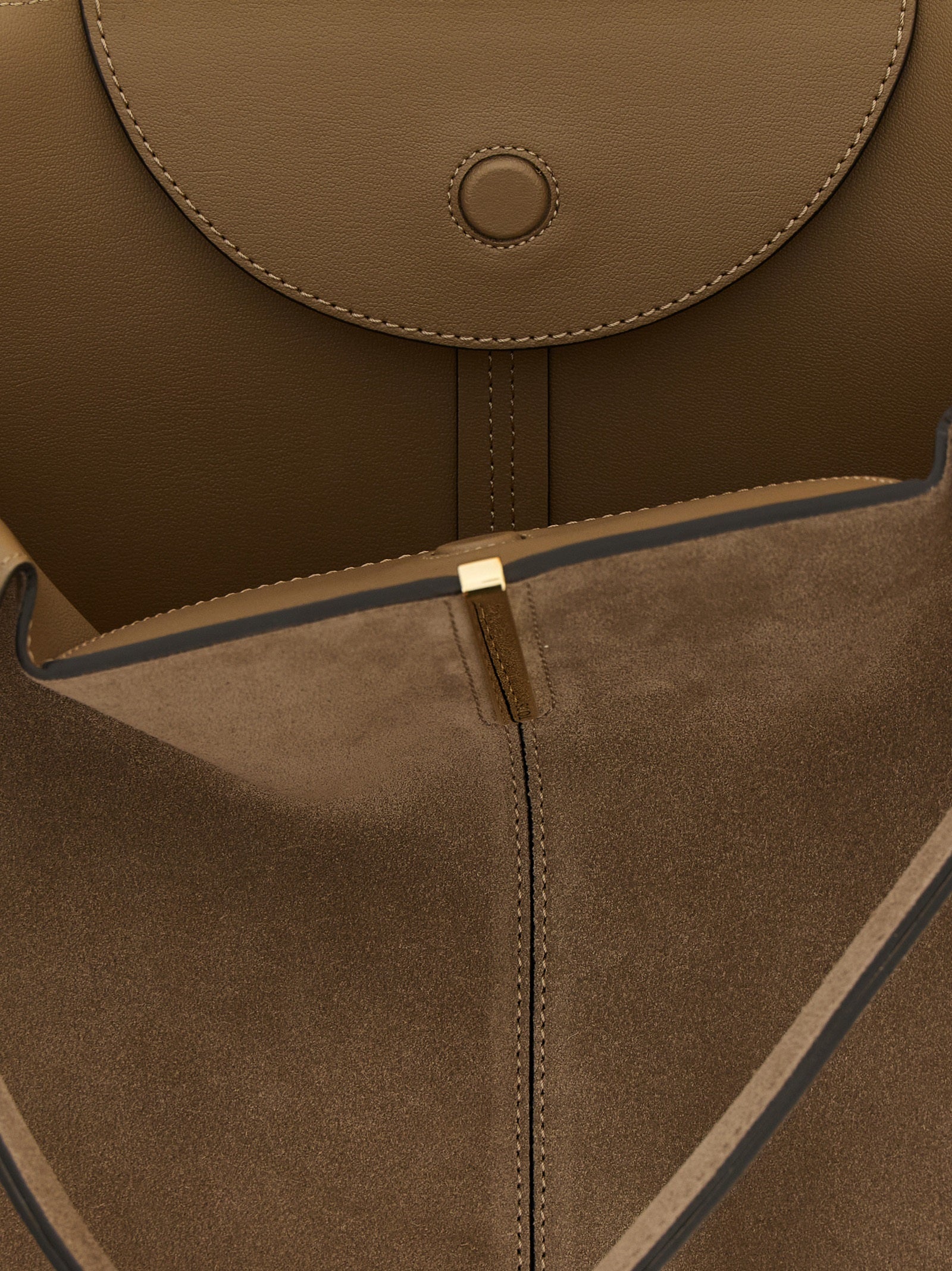 Tod's Beige Calfskin Tote Bag Curated Luxury Accessories by Orvyn