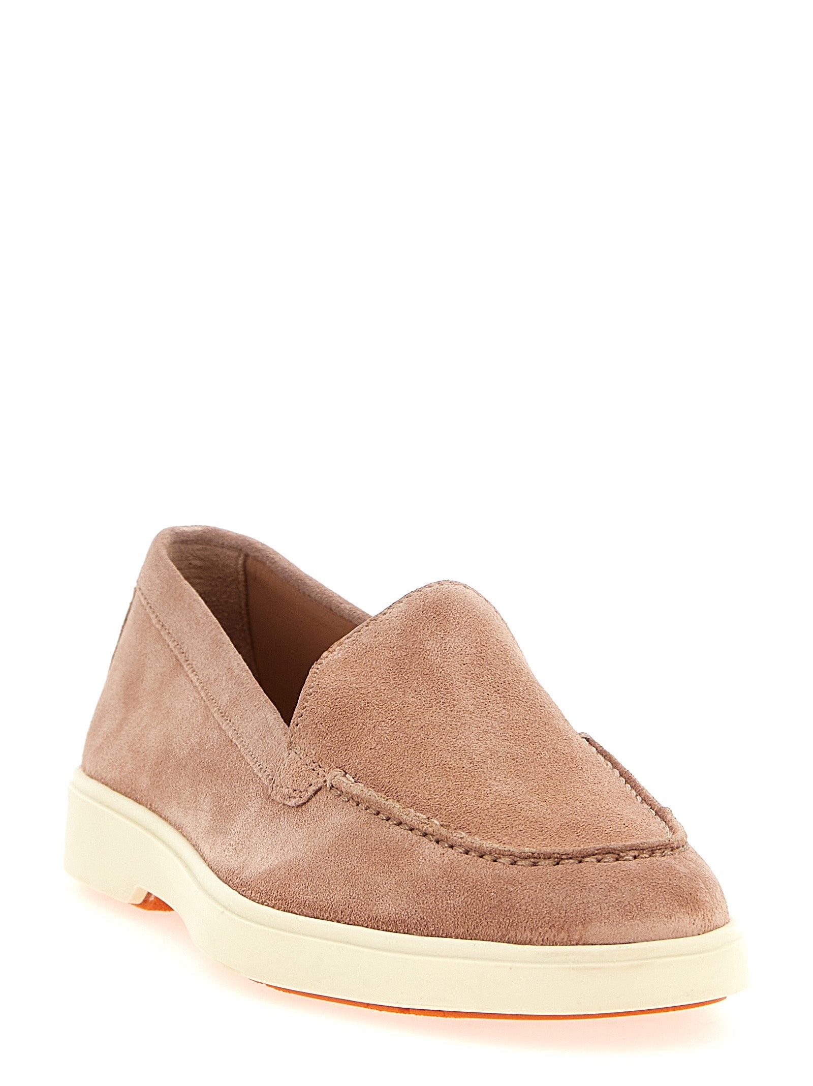 Santoni Multicolor Calfskin Slip-On Loafers Curated Luxury Accessories by Orvyn