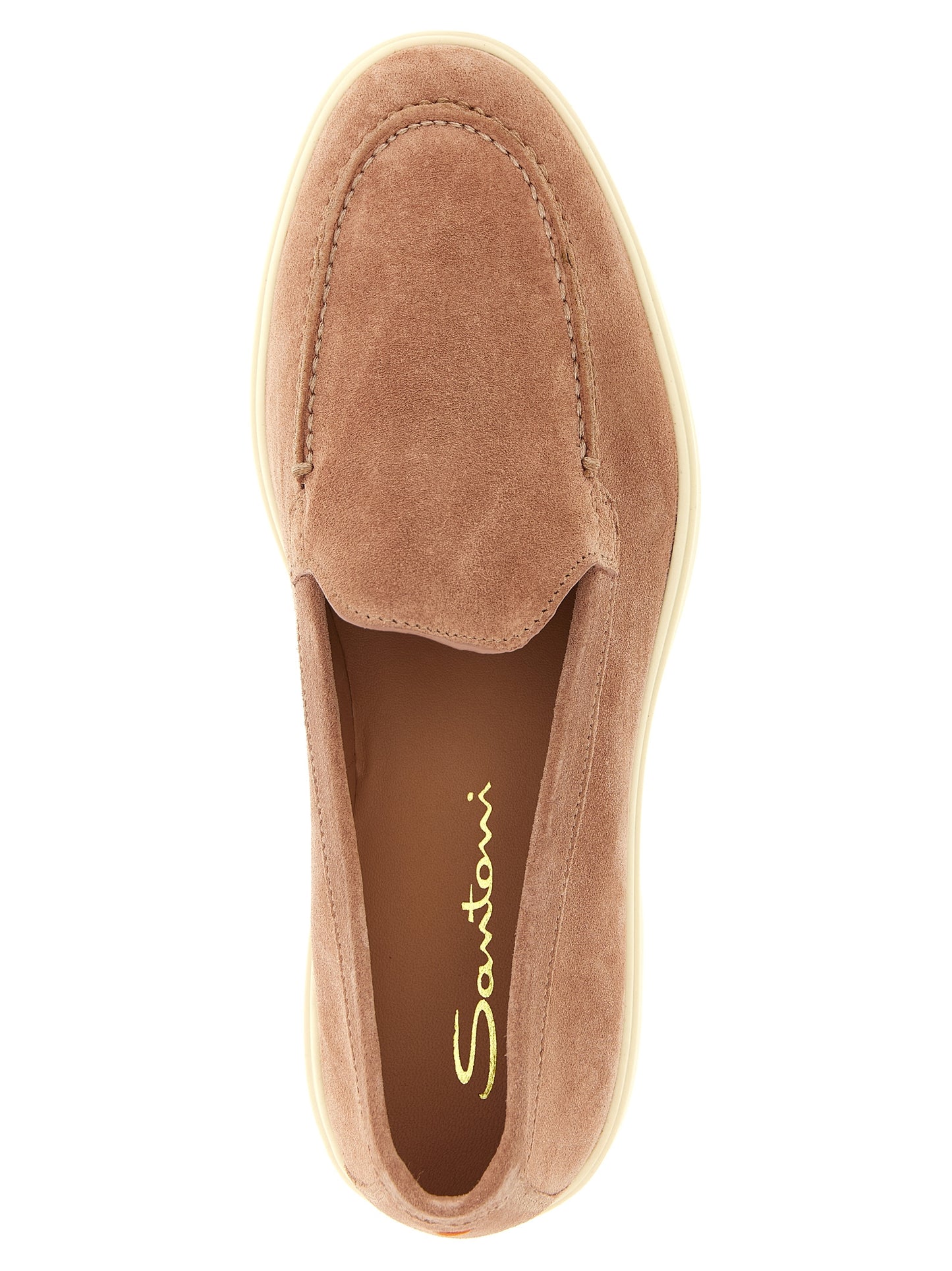 Santoni Multicolor Calfskin Slip-On Loafers Curated Luxury Accessories by Orvyn