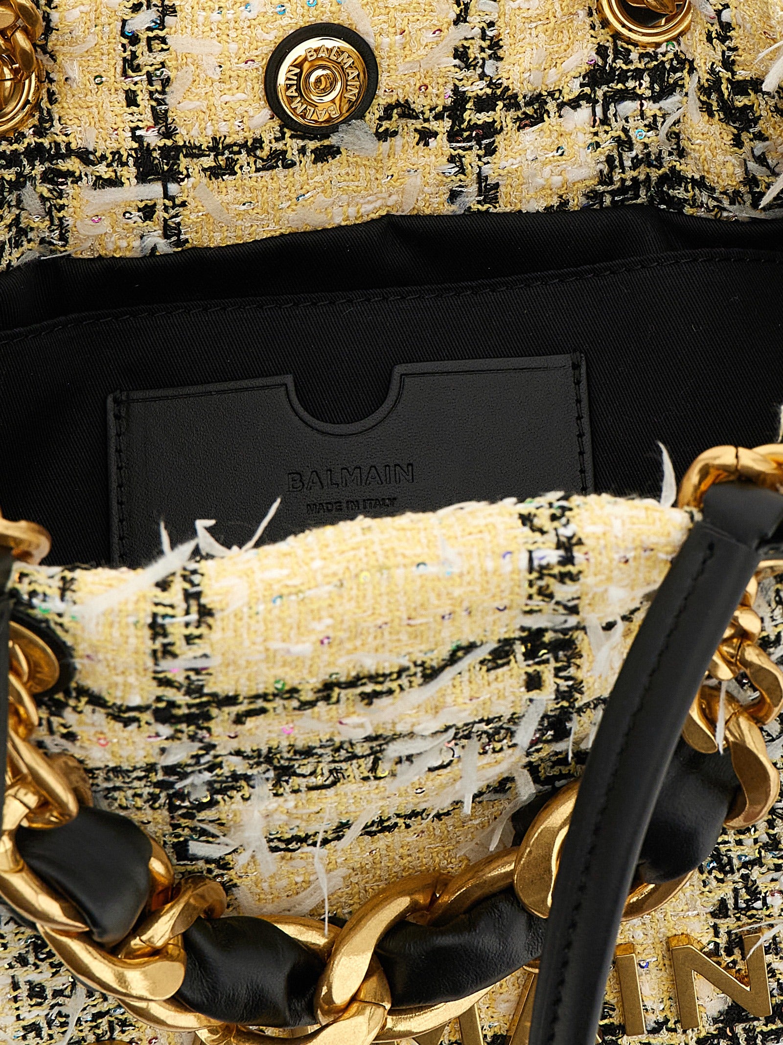 Balmain Multicolor Polyester Tote Bag Curated Luxury Accessories by Orvyn