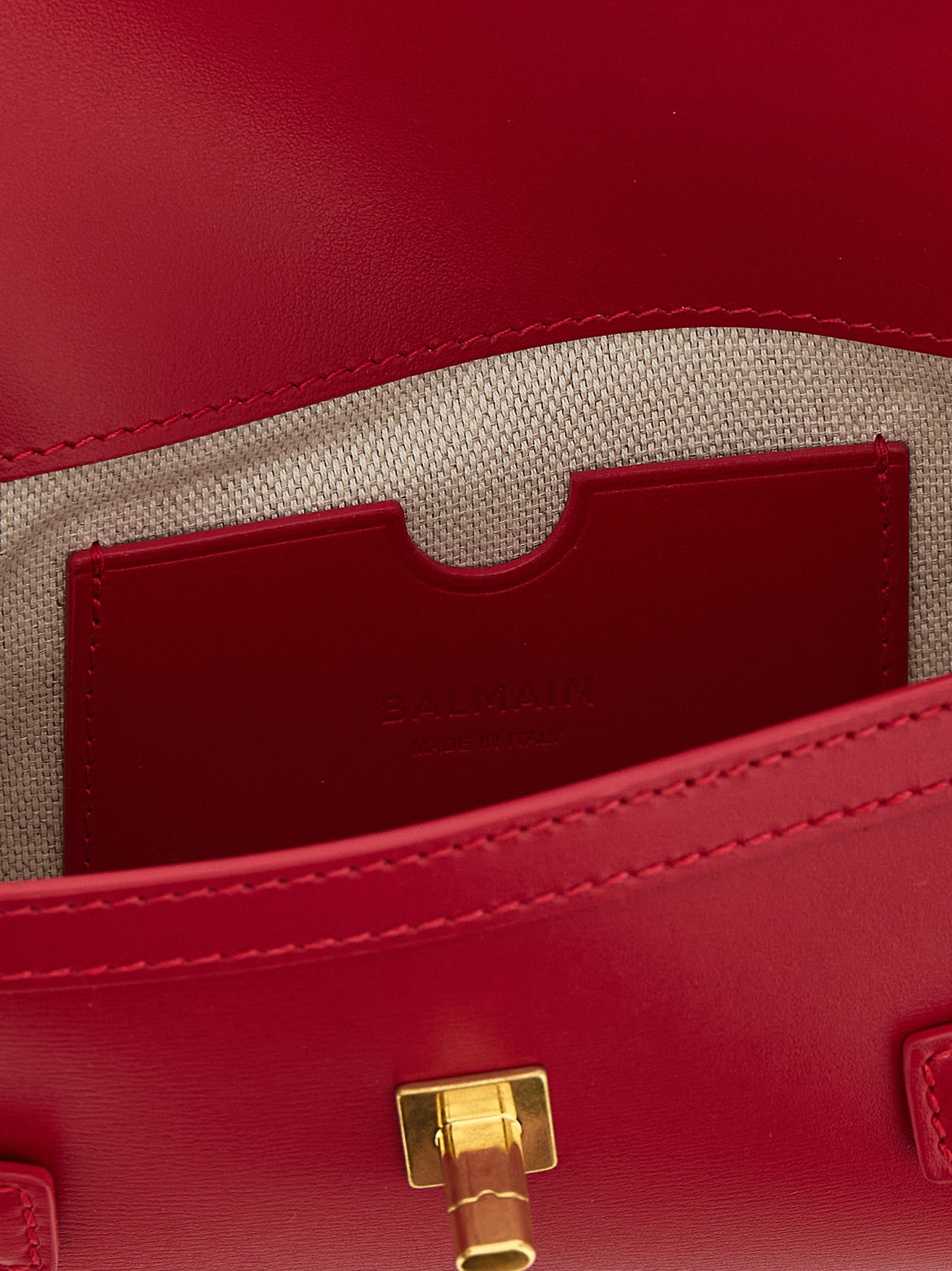 Balmain Fuchsia Calfskin Clutch Bag Curated Luxury Accessories by Orvyn