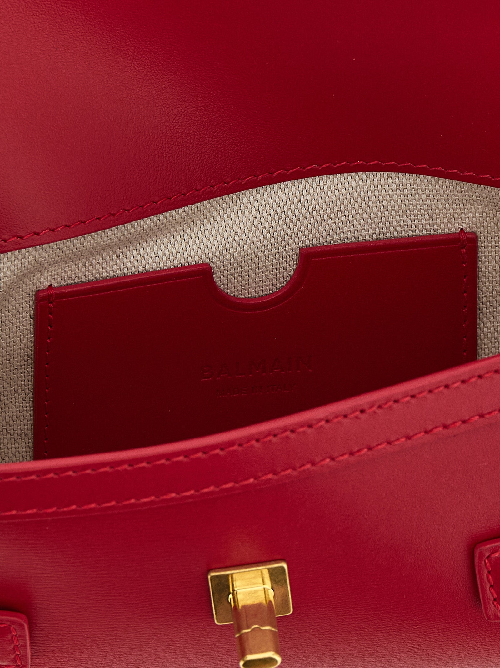 Balmain Fuchsia Calfskin Clutch Bag Curated Luxury Accessories by Orvyn