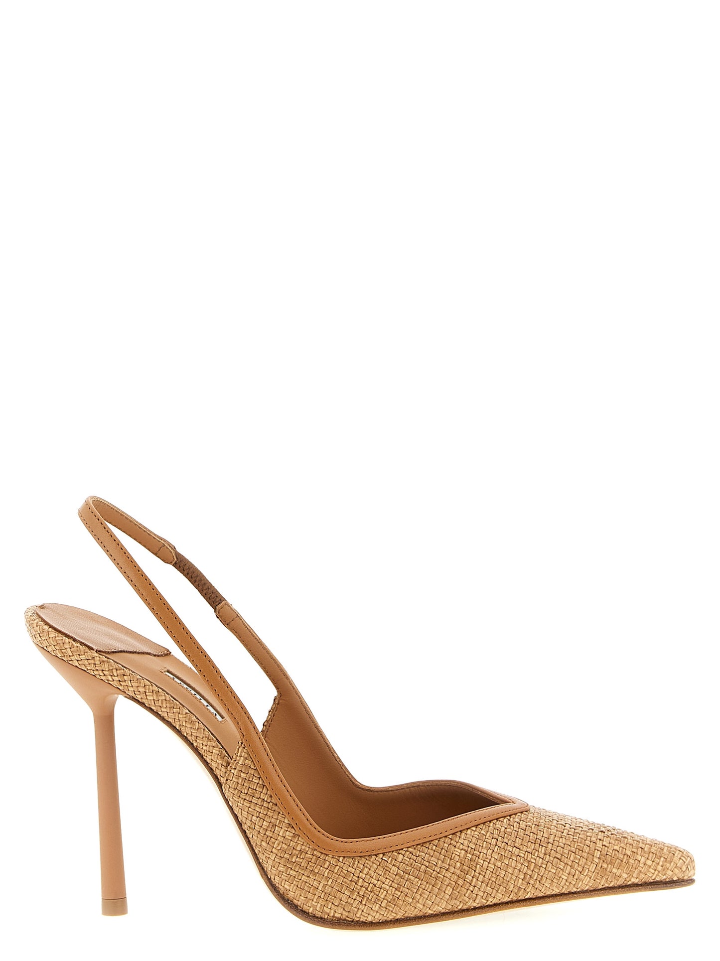 LE SILLA Brown Polyamide High Heel Pumps Curated Luxury Accessories by Orvyn