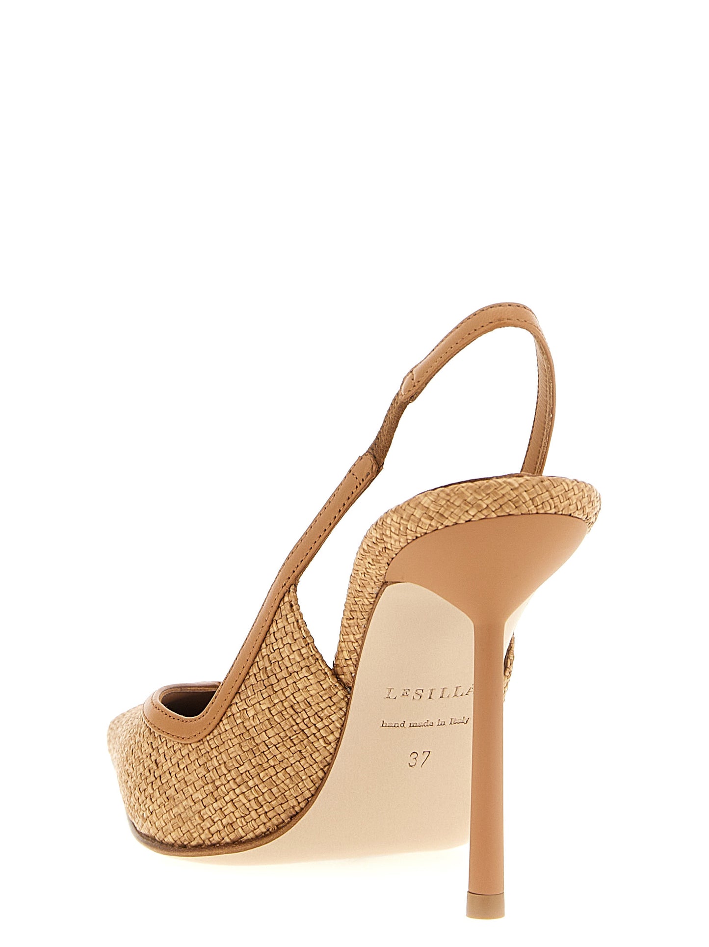 LE SILLA Brown Polyamide High Heel Pumps Curated Luxury Accessories by Orvyn