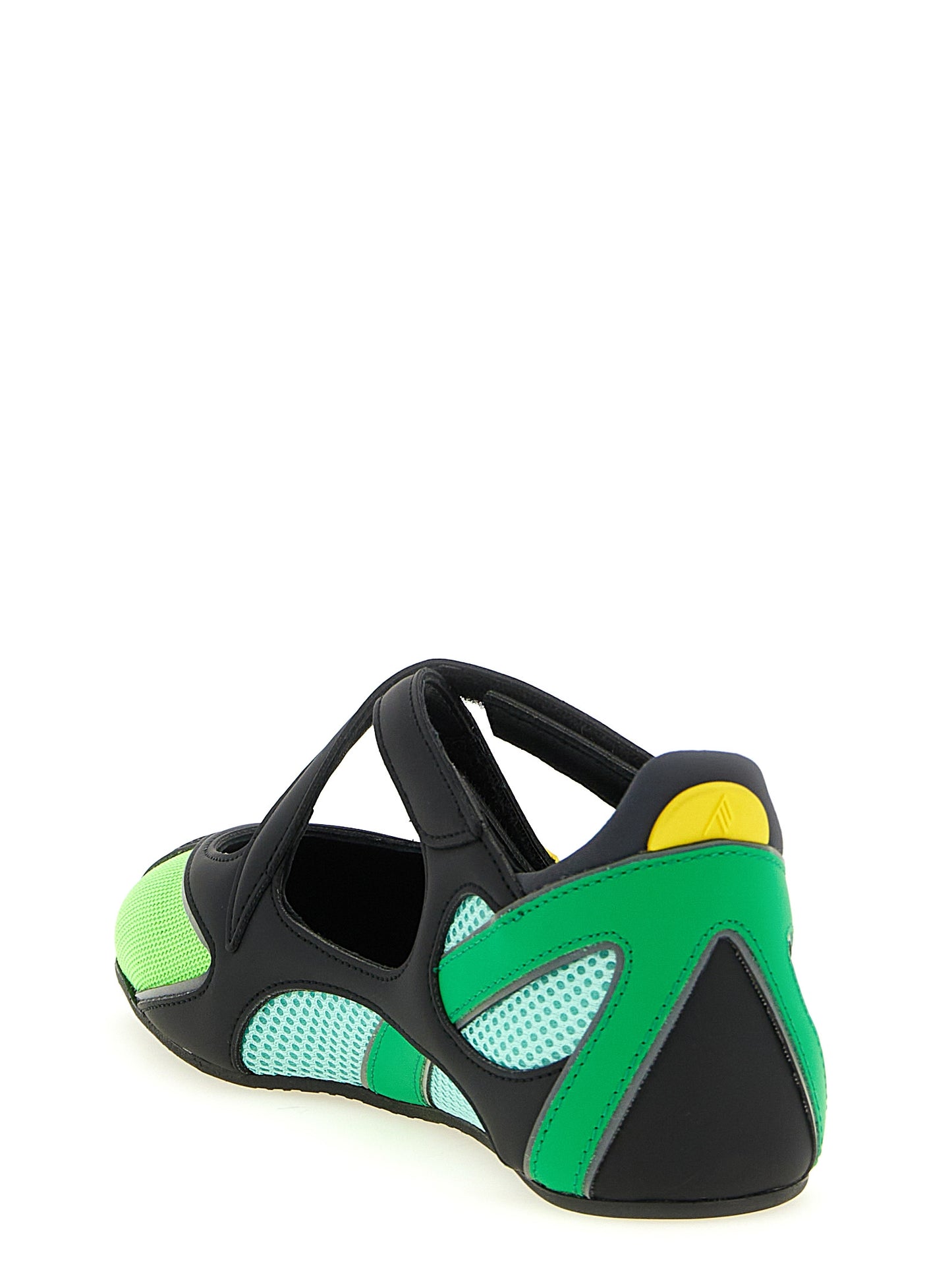 The Attico Bicolor Polyethylene Ballet Flats Curated Luxury Accessories by Orvyn