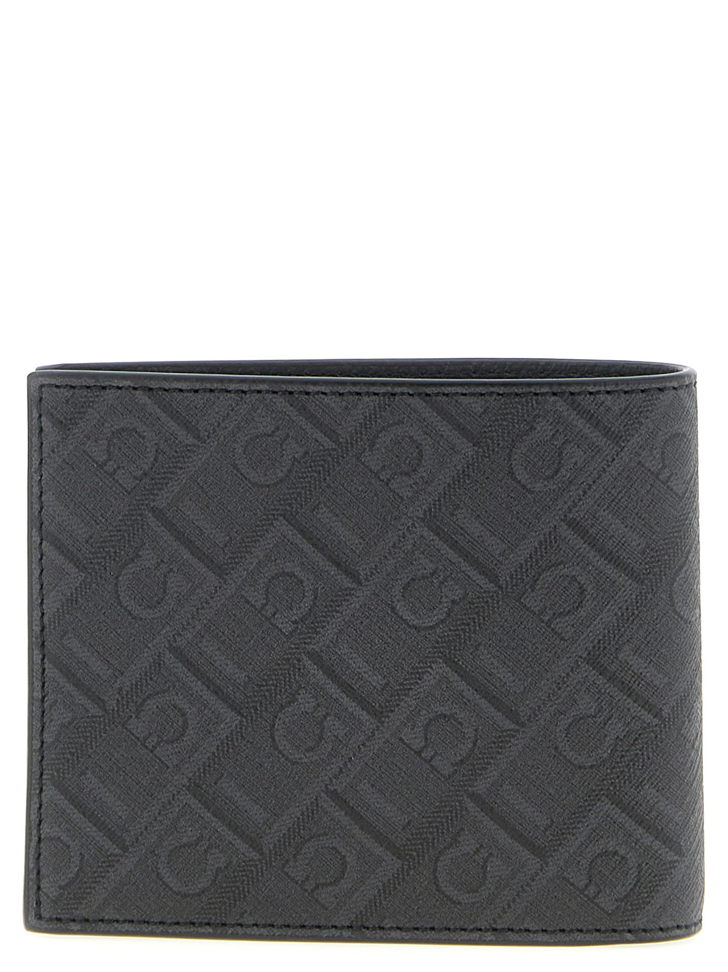 Ferragamo Black Polyethylene Wallet Curated Luxury Accessories by Orvyn