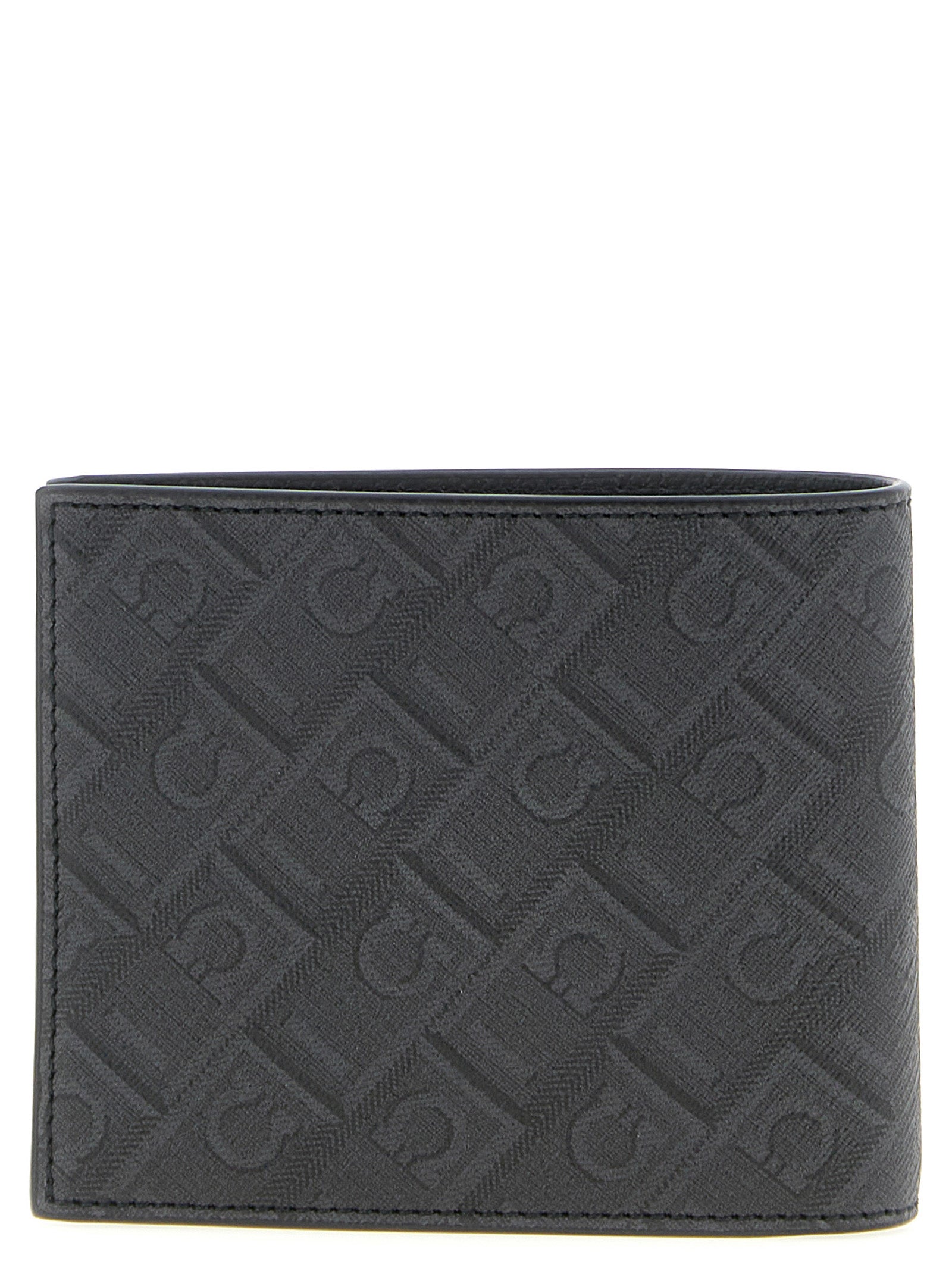 Ferragamo Black Polyethylene Wallet Curated Luxury Accessories by Orvyn
