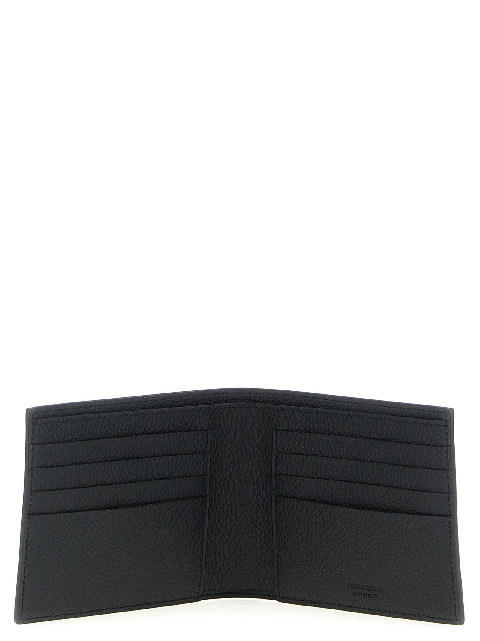 Ferragamo Black Polyethylene Wallet Curated Luxury Accessories by Orvyn