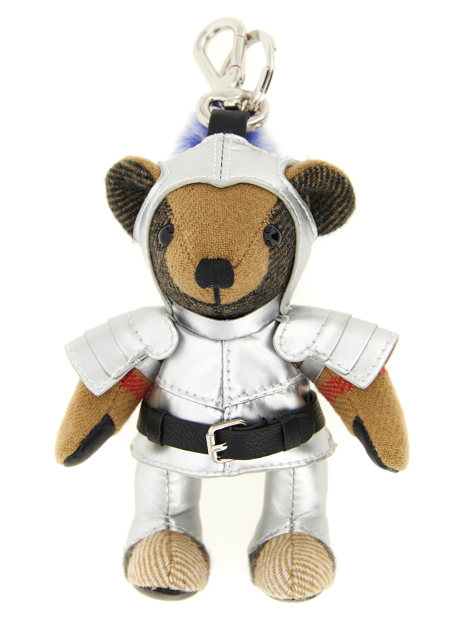 Burberry Multicolor Cashmere Keychain Curated Luxury Accessories by Orvyn