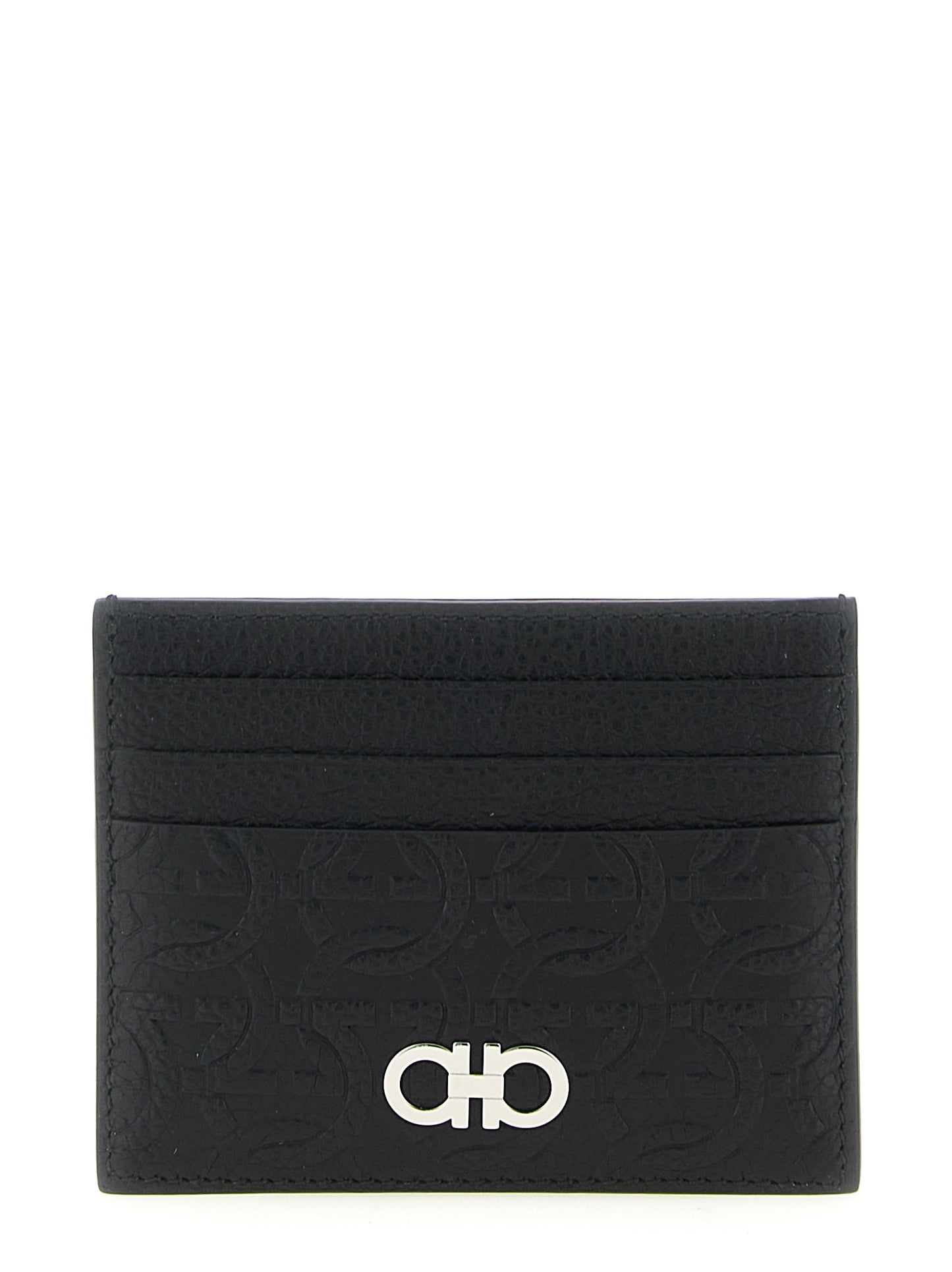 Ferragamo Black Calfskin Cardholder Curated Luxury Accessories by Orvyn