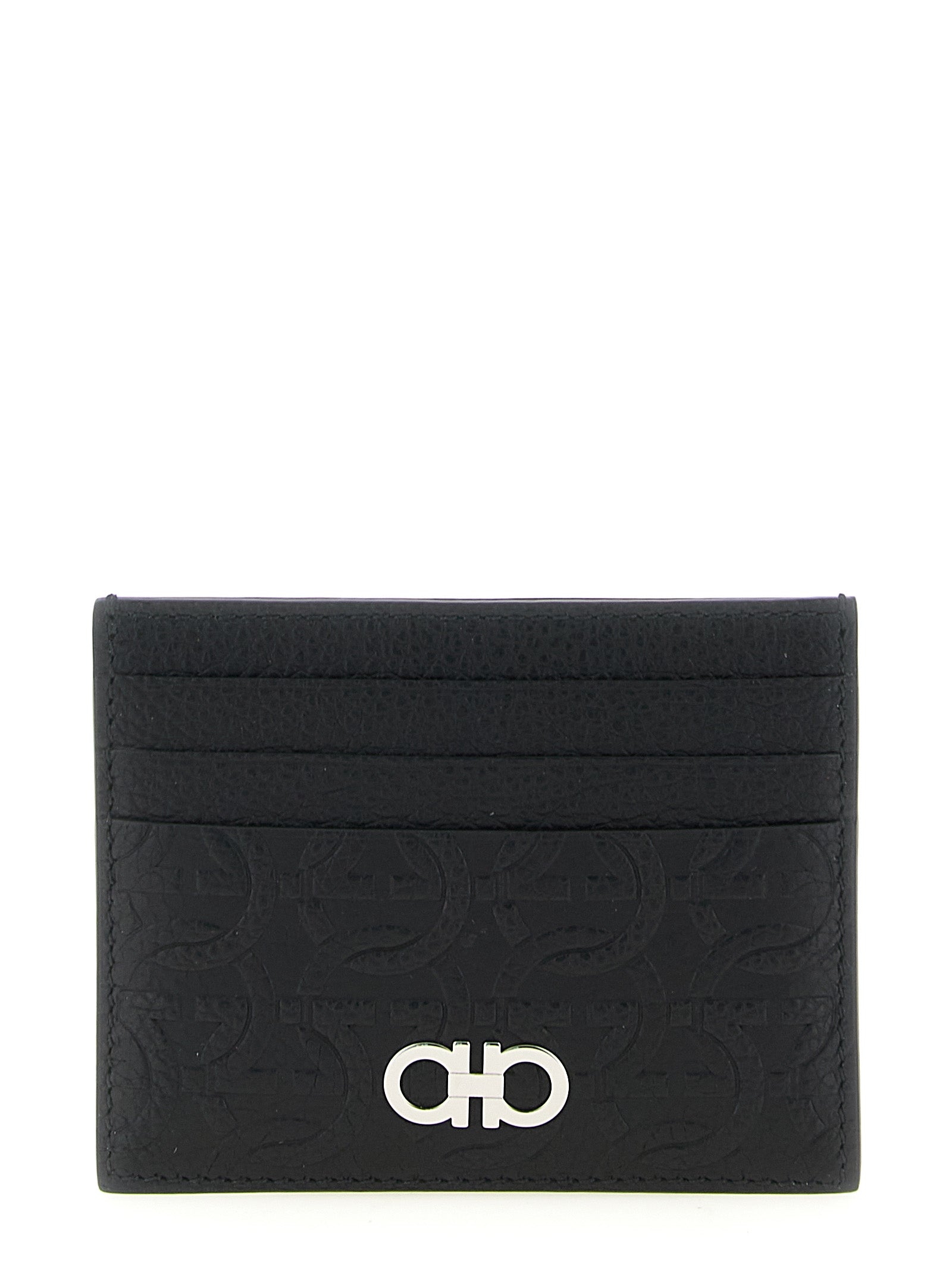 Ferragamo Black Calfskin Cardholder Curated Luxury Accessories by Orvyn
