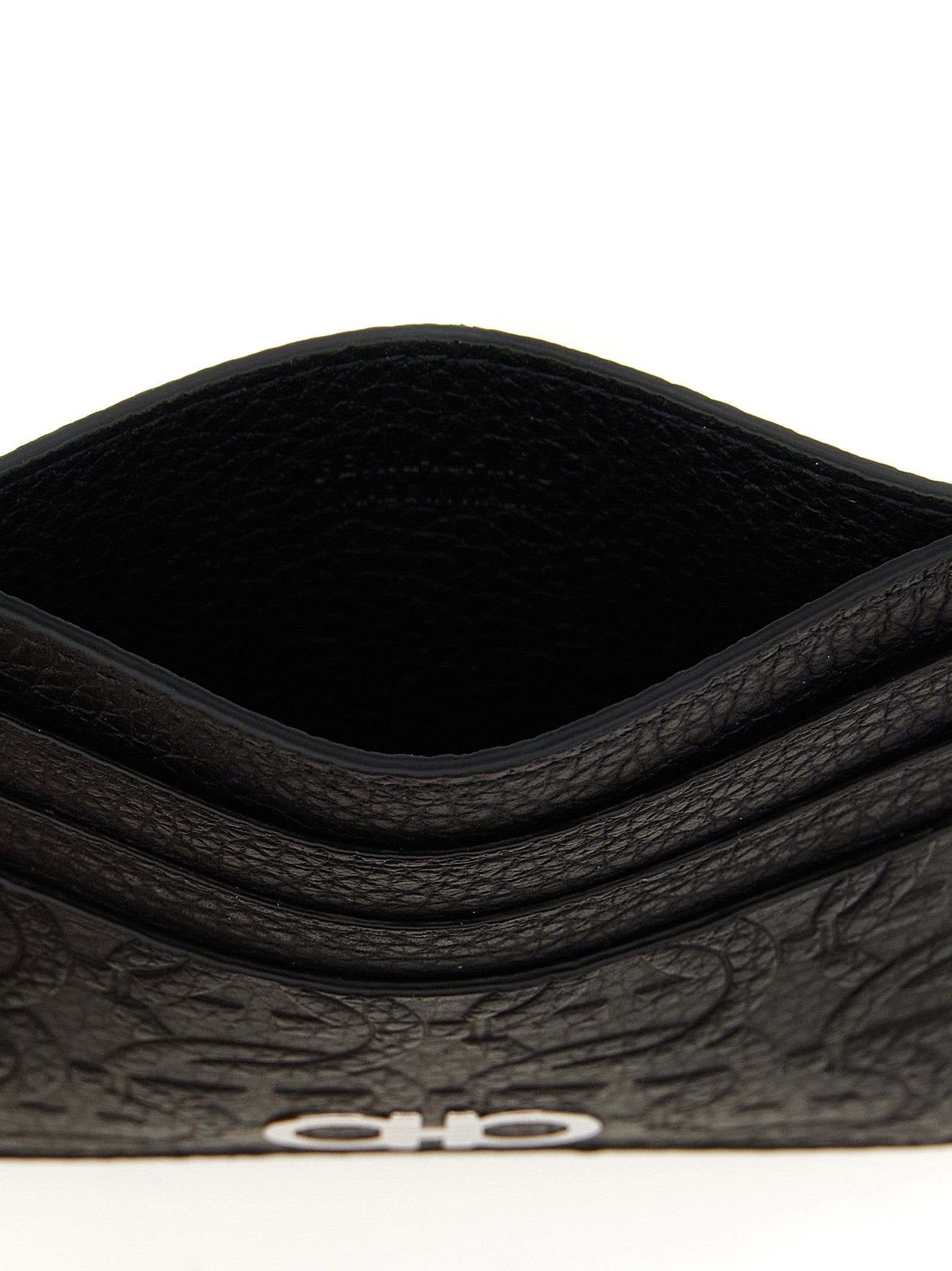Ferragamo Black Calfskin Cardholder Curated Luxury Accessories by Orvyn