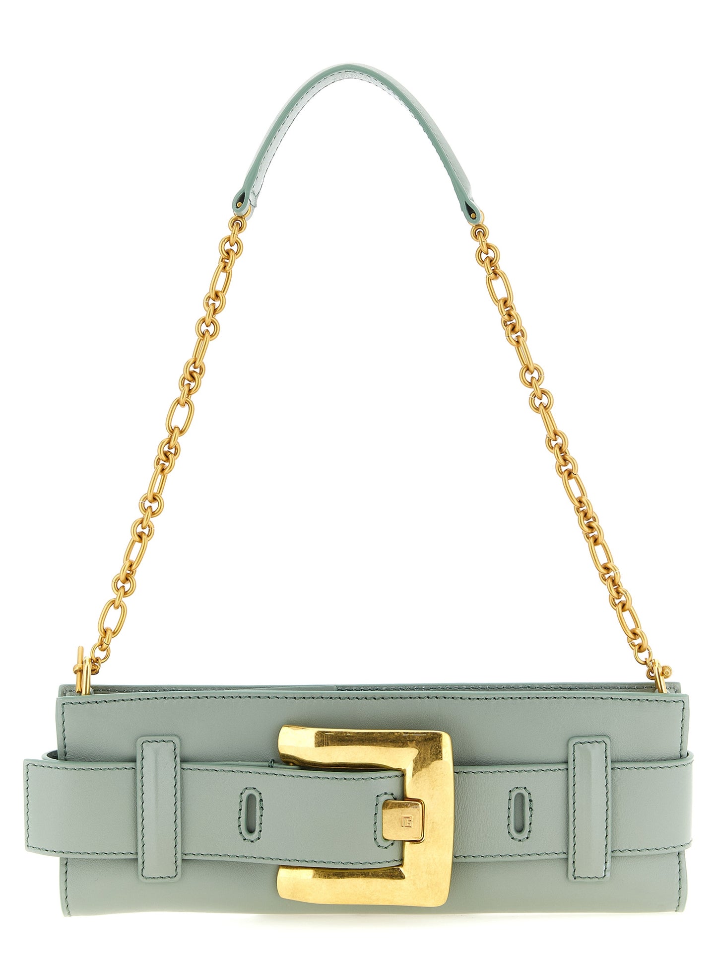 Balmain Bicolor Calfskin Clutch Bag Curated Luxury Accessories by Orvyn