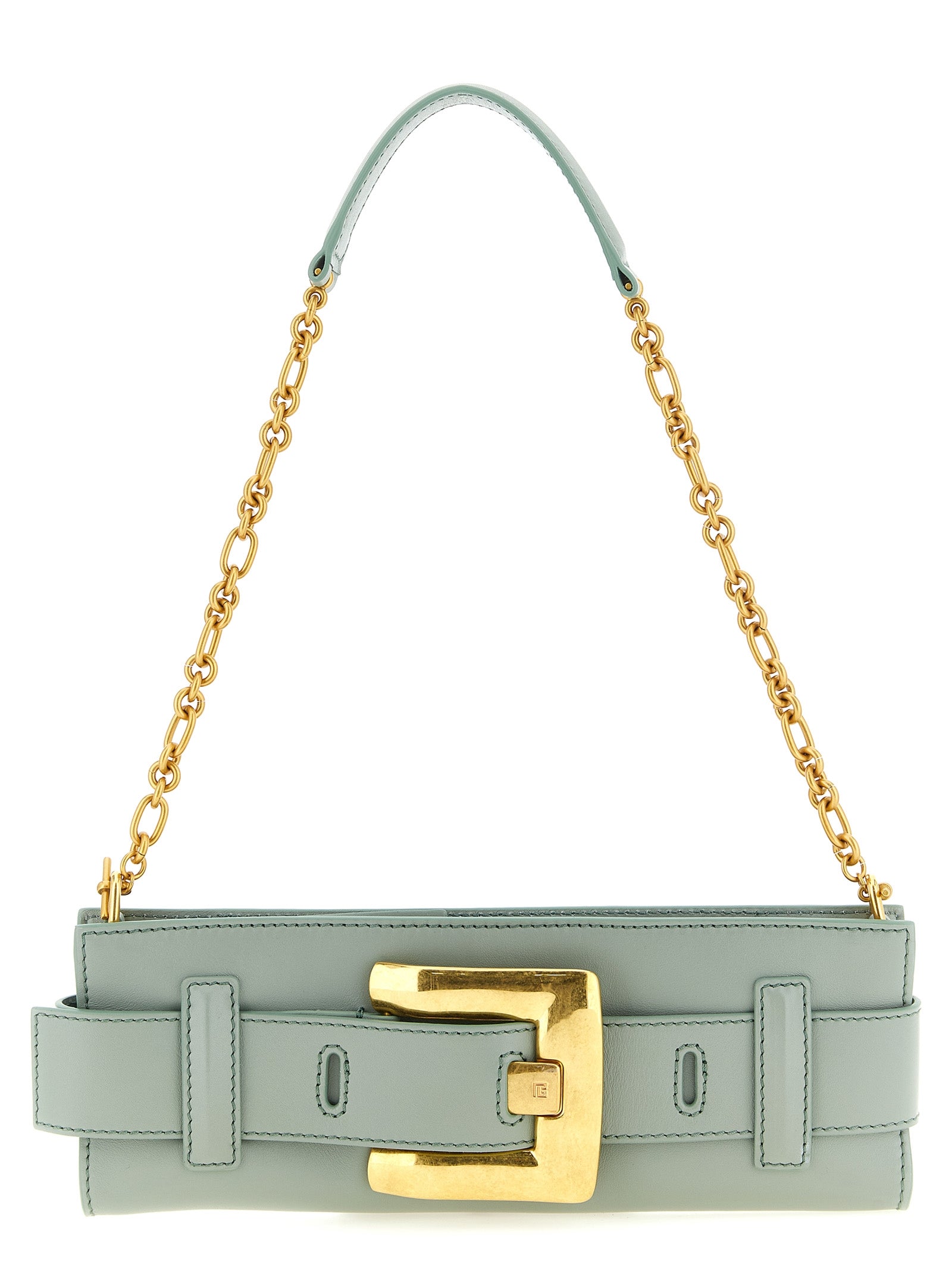 Balmain Bicolor Calfskin Clutch Bag Curated Luxury Accessories by Orvyn
