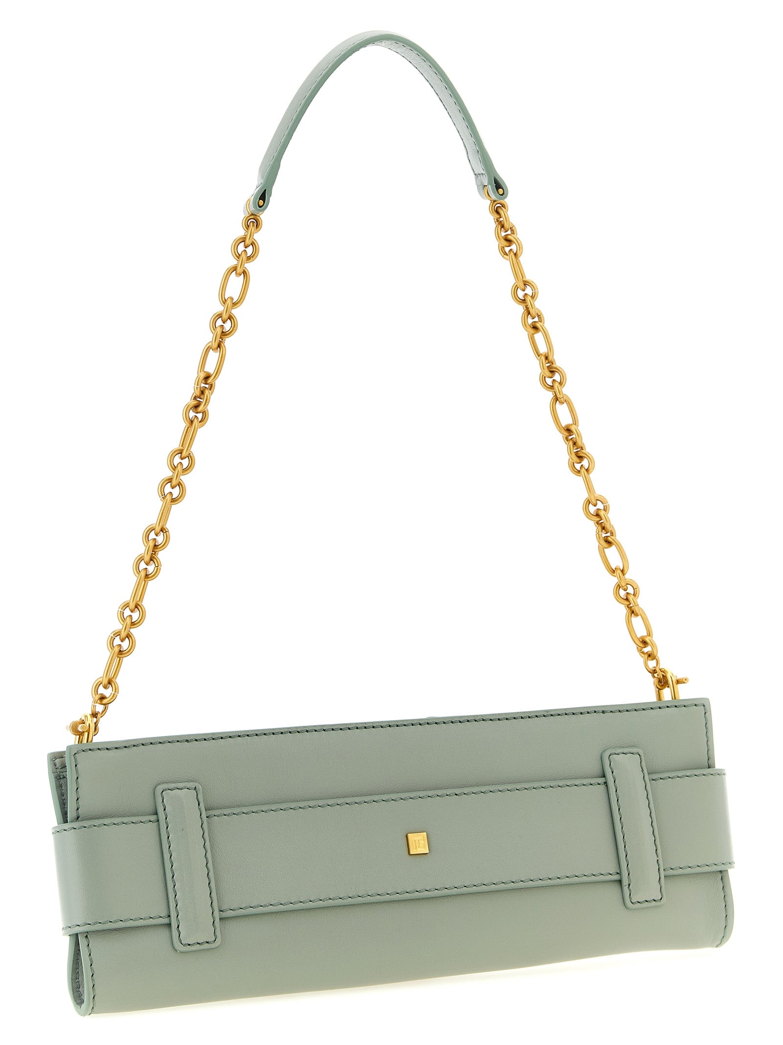 Balmain Bicolor Calfskin Clutch Bag Curated Luxury Accessories by Orvyn
