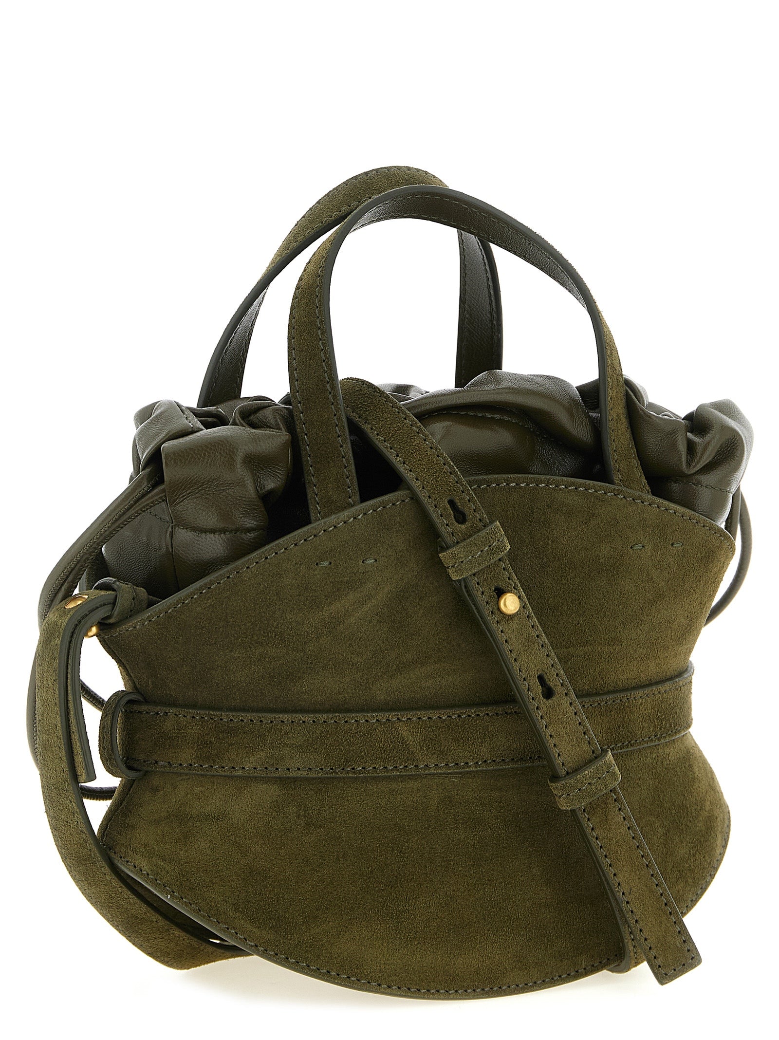 Balmain Bicolor Calfskin Handbag Curated Luxury Accessories by Orvyn