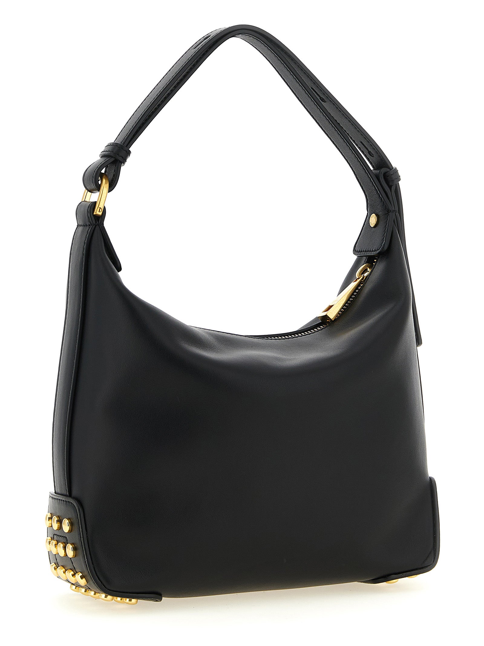 Tod's Black Calfskin Shoulder Bag Curated Luxury Accessories by Orvyn
