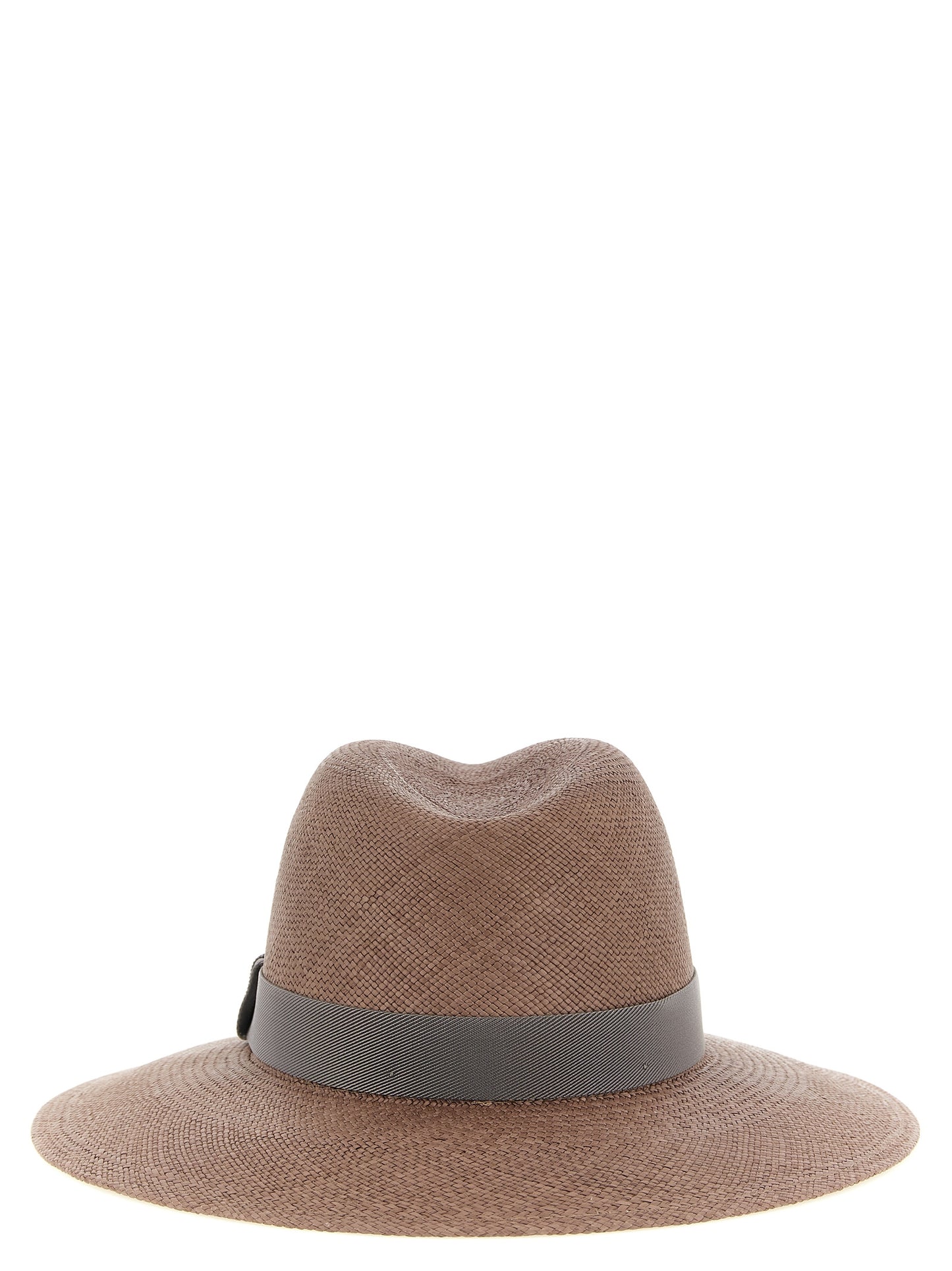 Brunello Cucinelli Brown Hemp Fedora Curated Luxury Accessories by Orvyn