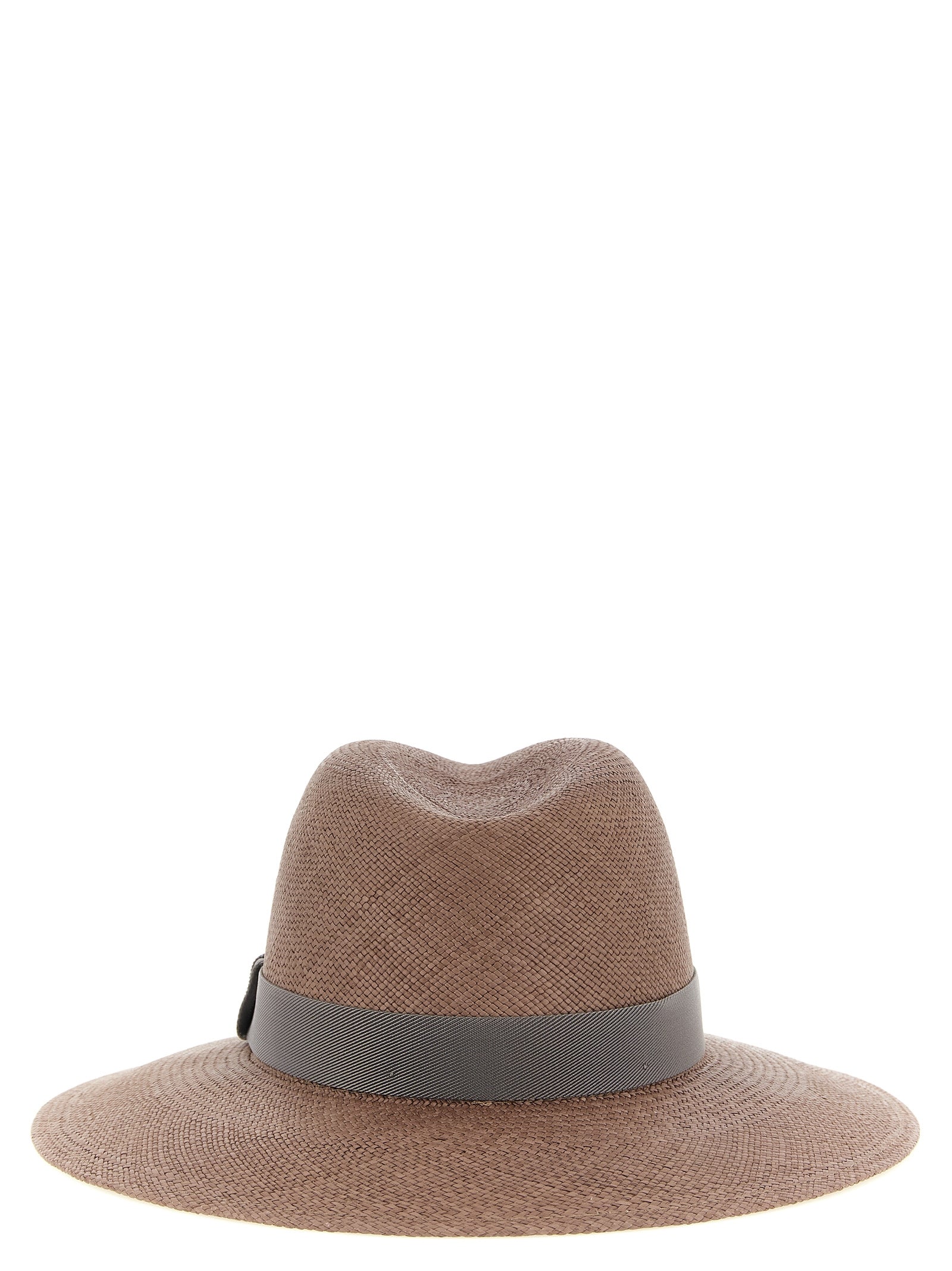 Brunello Cucinelli Brown Hemp Fedora Curated Luxury Accessories by Orvyn