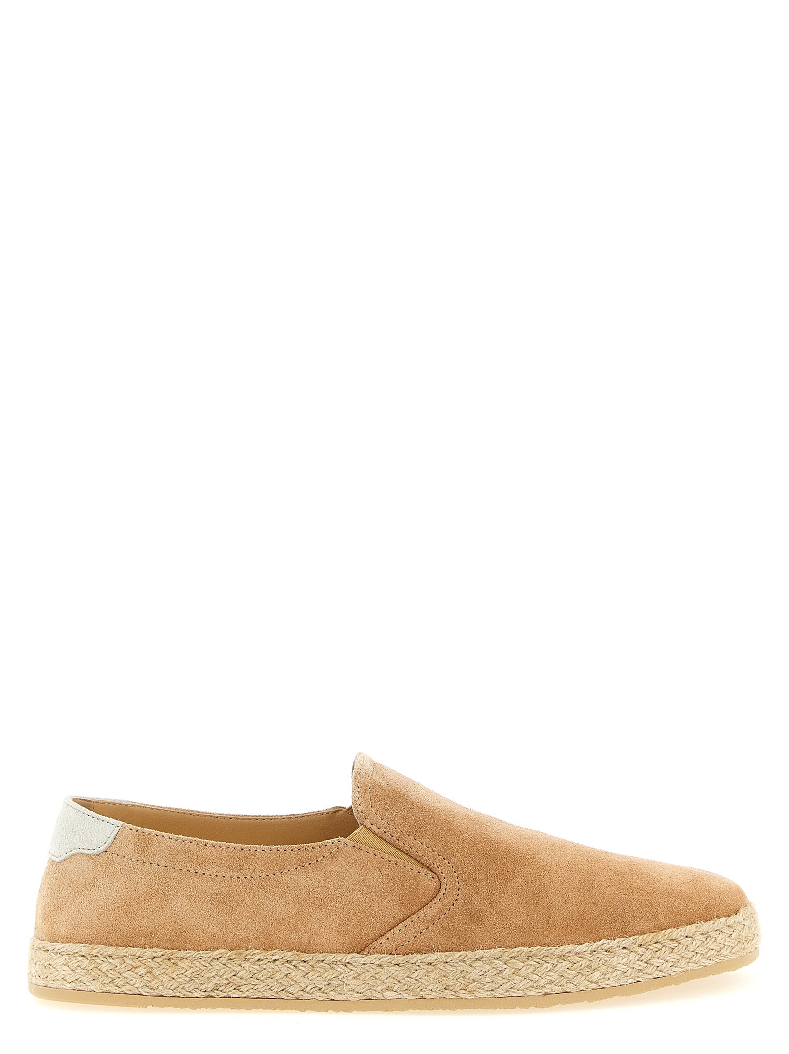 Brunello Cucinelli Beige Calfskin Espadrilles Curated Luxury Accessories by Orvyn