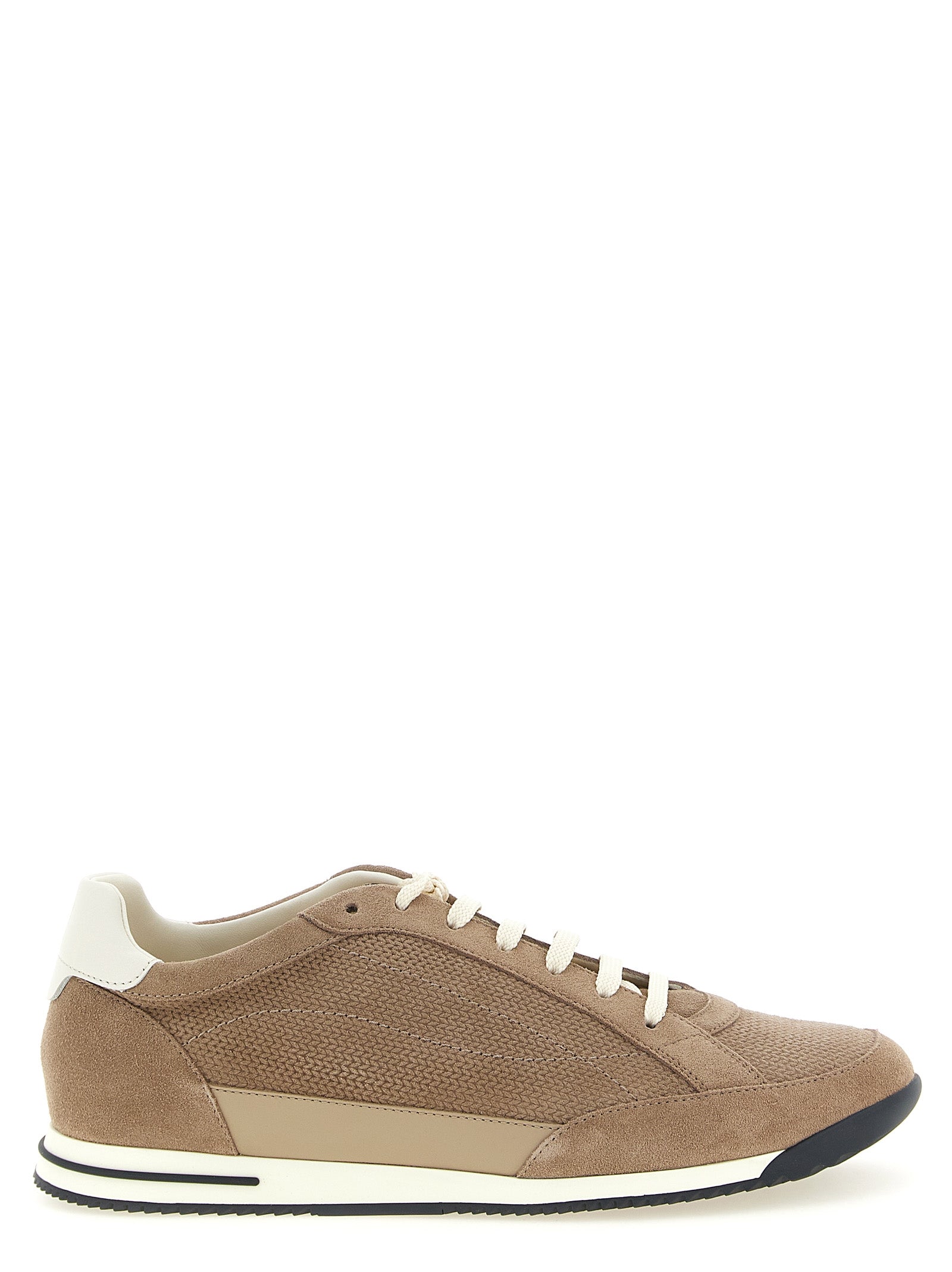 Brunello Cucinelli Beige 'Low Top' Sneakers