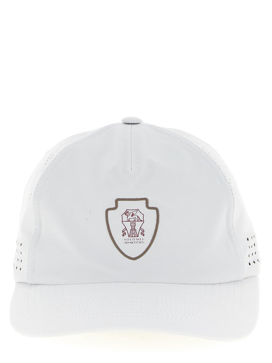 Brunello Cucinelli White 'Tennis' Hat) weiss