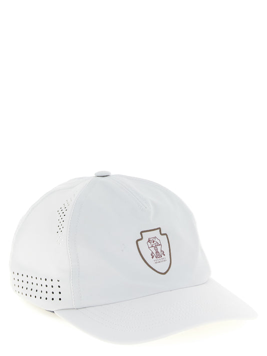Brunello Cucinelli White 'Tennis' Hat) weiss
