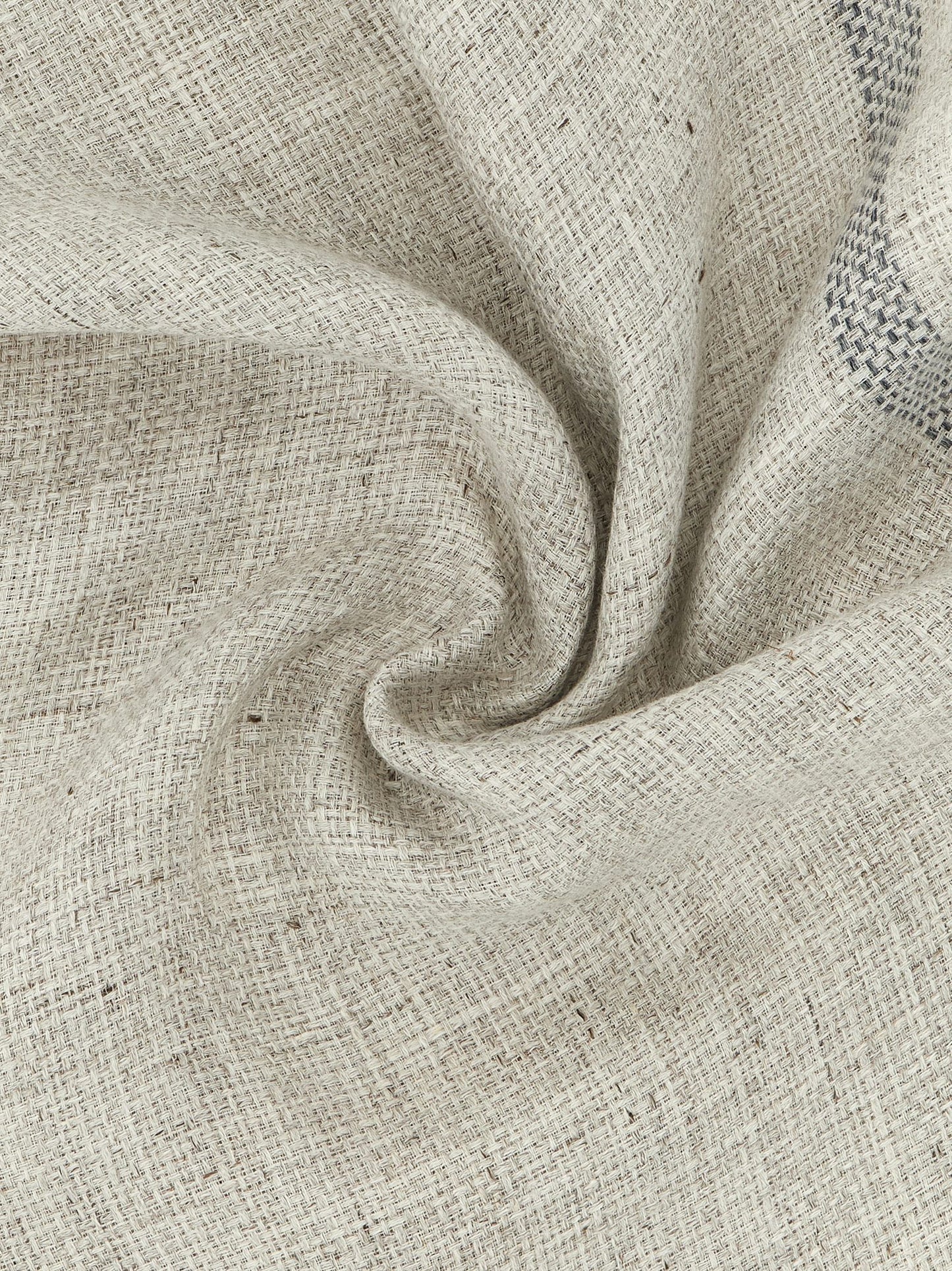 Brunello Cucinelli Gray Linen Scarf Curated Luxury Accessories by Orvyn