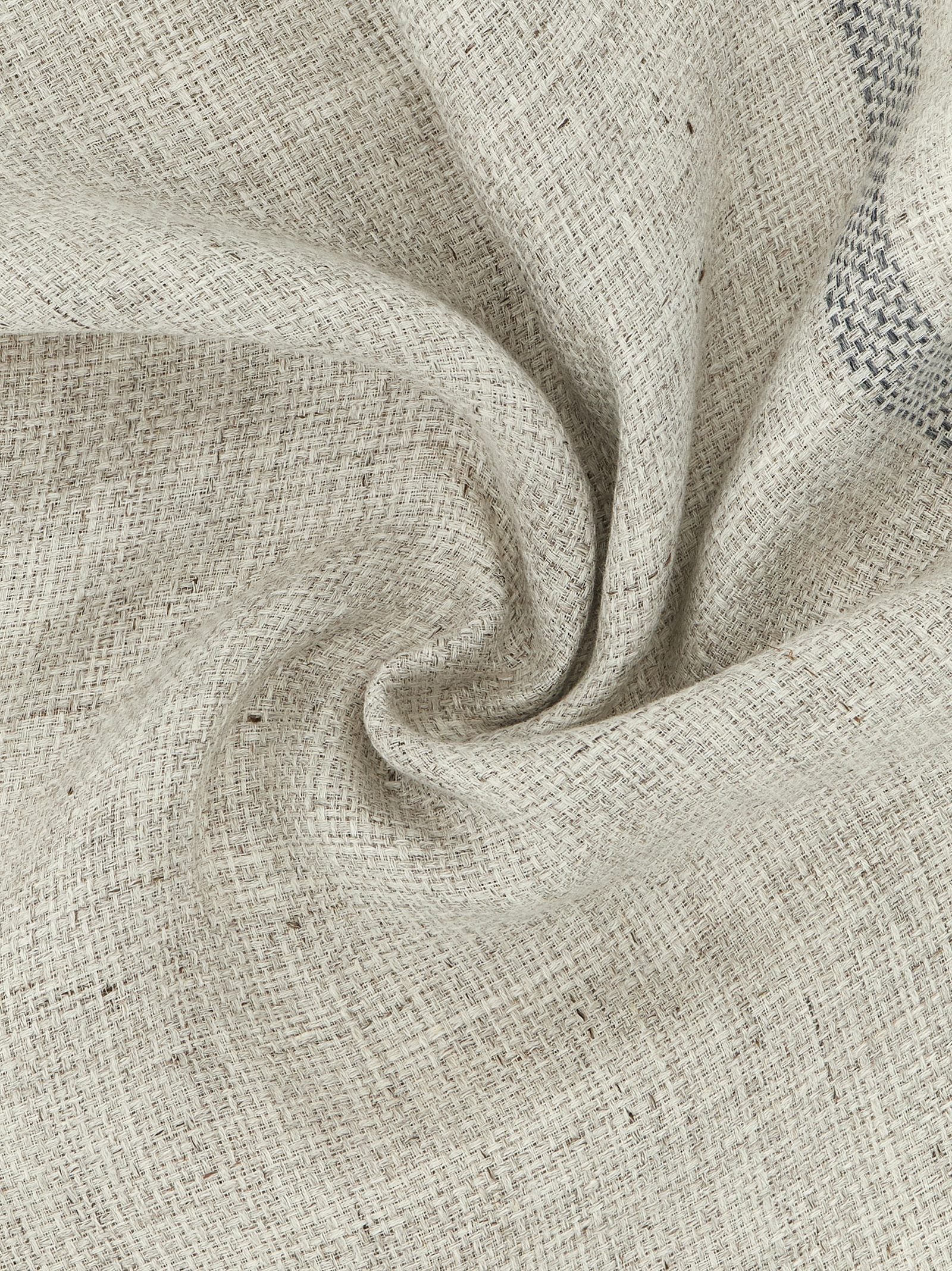 Brunello Cucinelli Gray Linen Scarf Curated Luxury Accessories by Orvyn