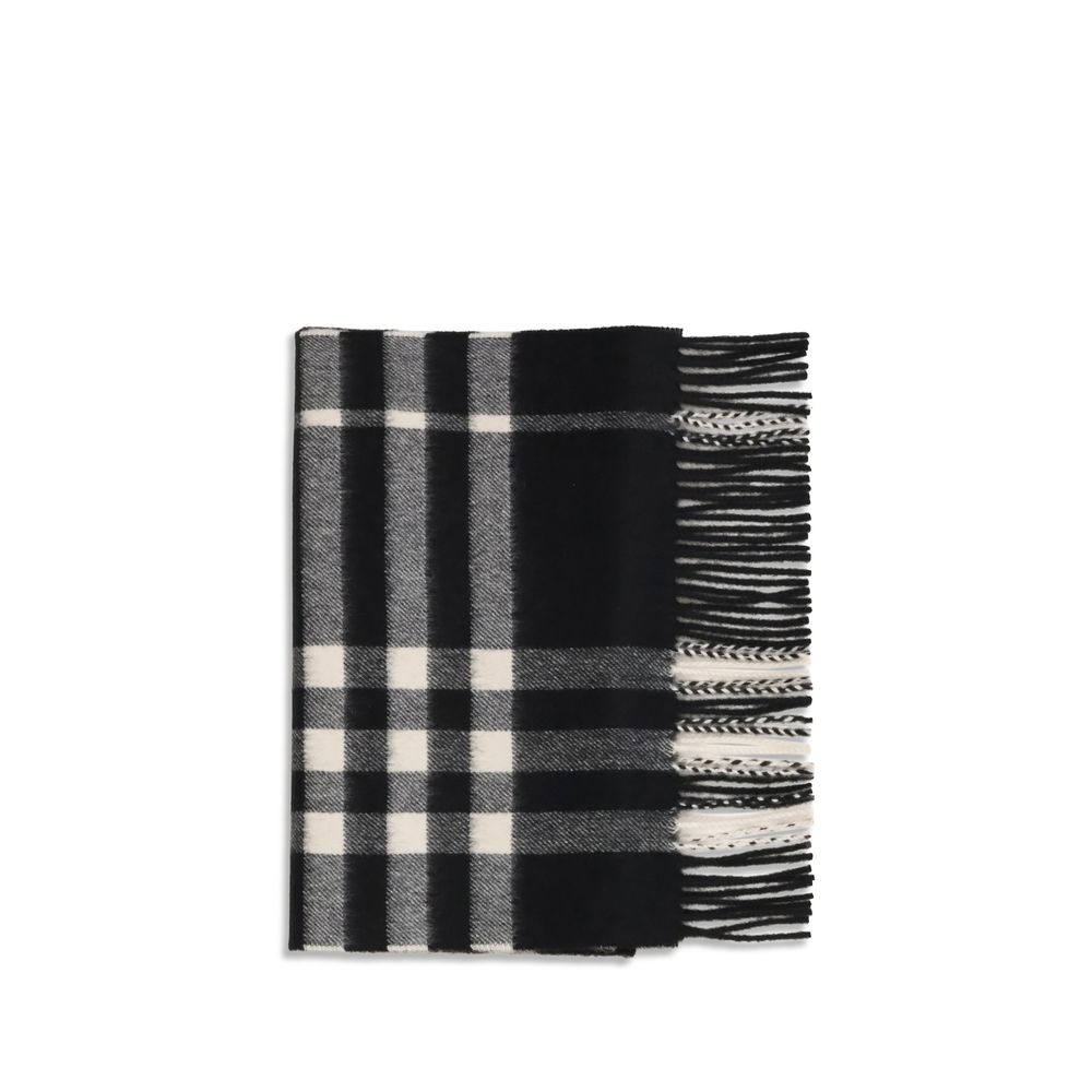 Burberry Black Cashmere Scarf Curated Luxury Accessories by Orvyn