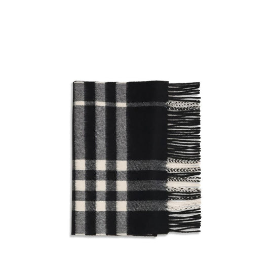 Burberry Black Cashmere Scarf Curated Luxury Accessories by Orvyn