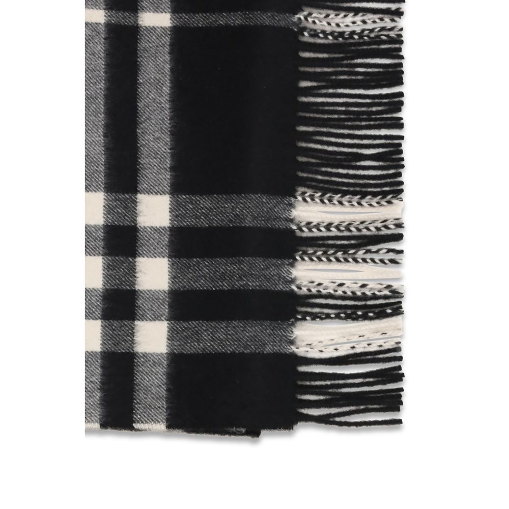 Burberry Black Cashmere Scarf Curated Luxury Accessories by Orvyn