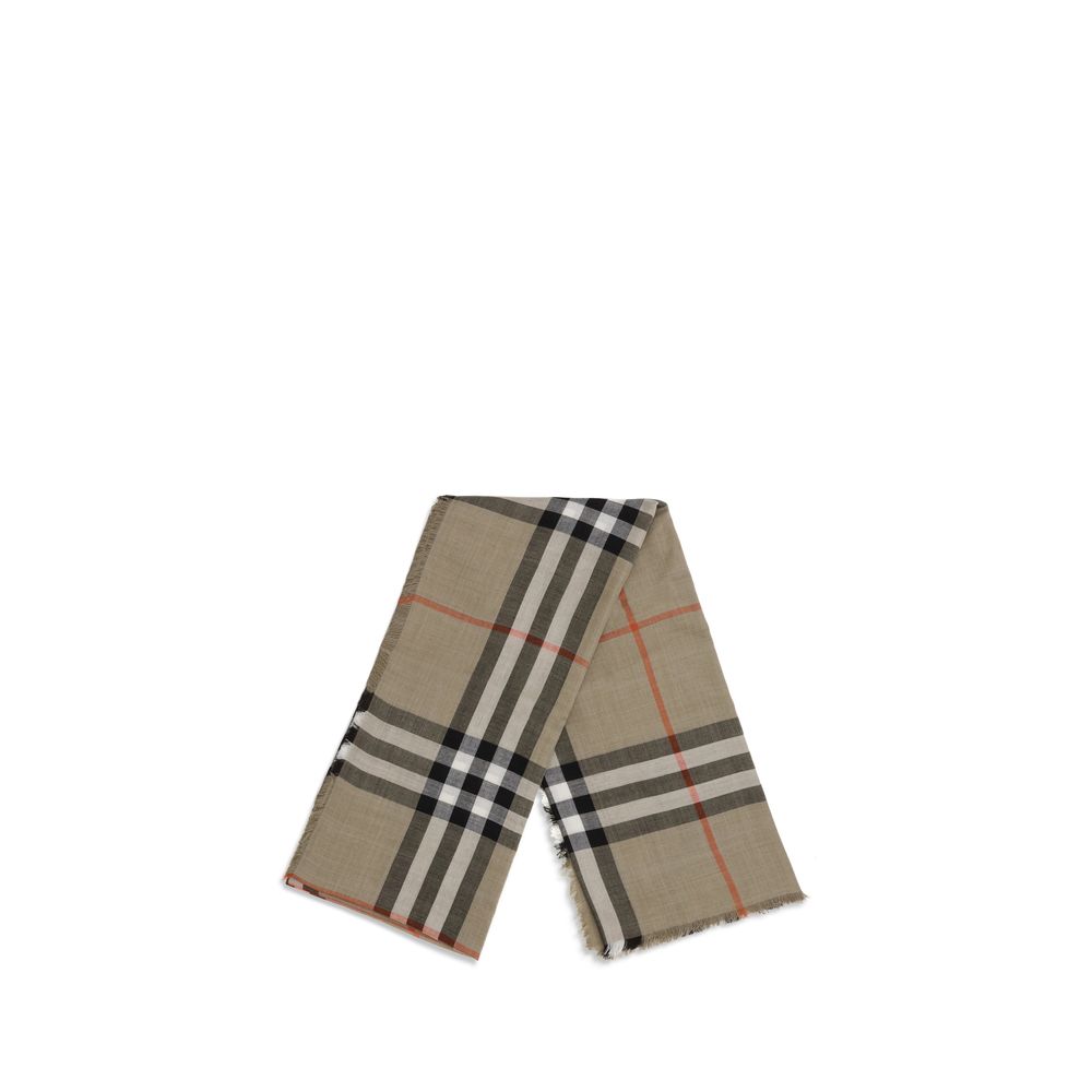 Burberry Beige Wool Scarf Curated Luxury Accessories by Orvyn