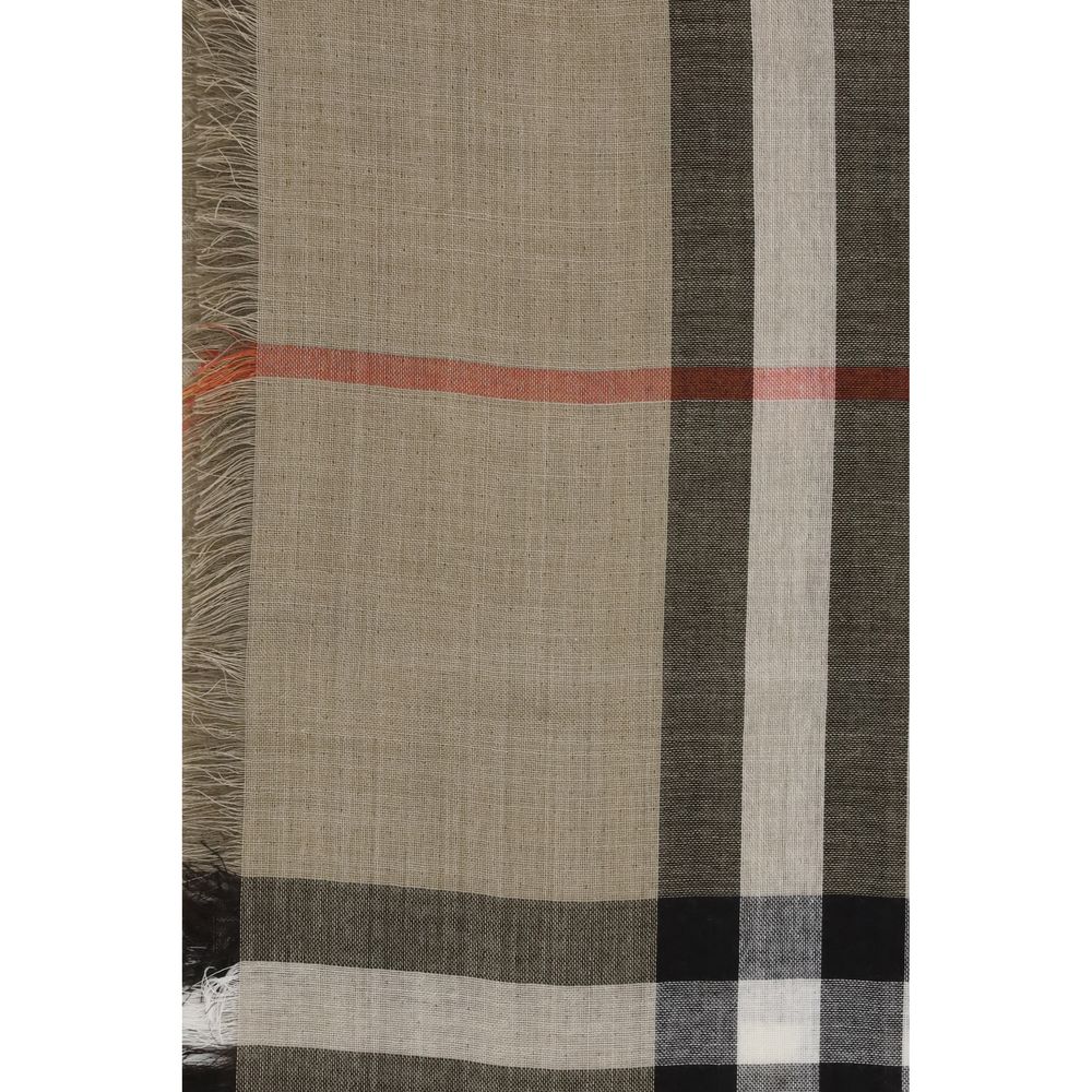 Burberry Beige Wool Scarf Curated Luxury Accessories by Orvyn