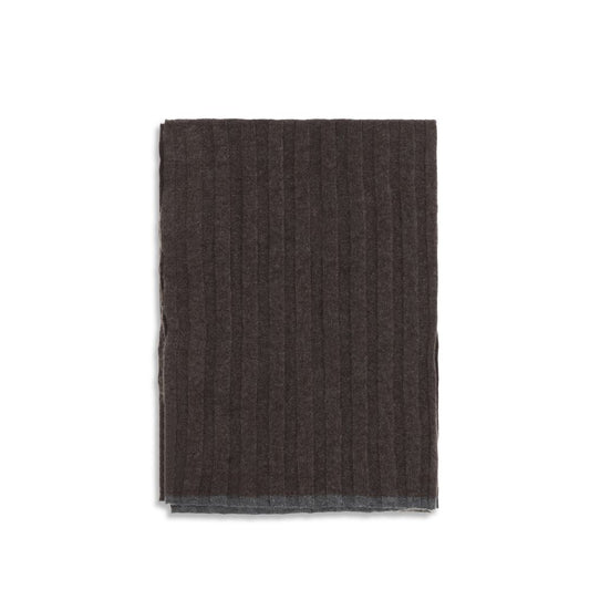 Brunello Cucinelli Brown Cashmere Scarf Curated Luxury Accessories by Orvyn