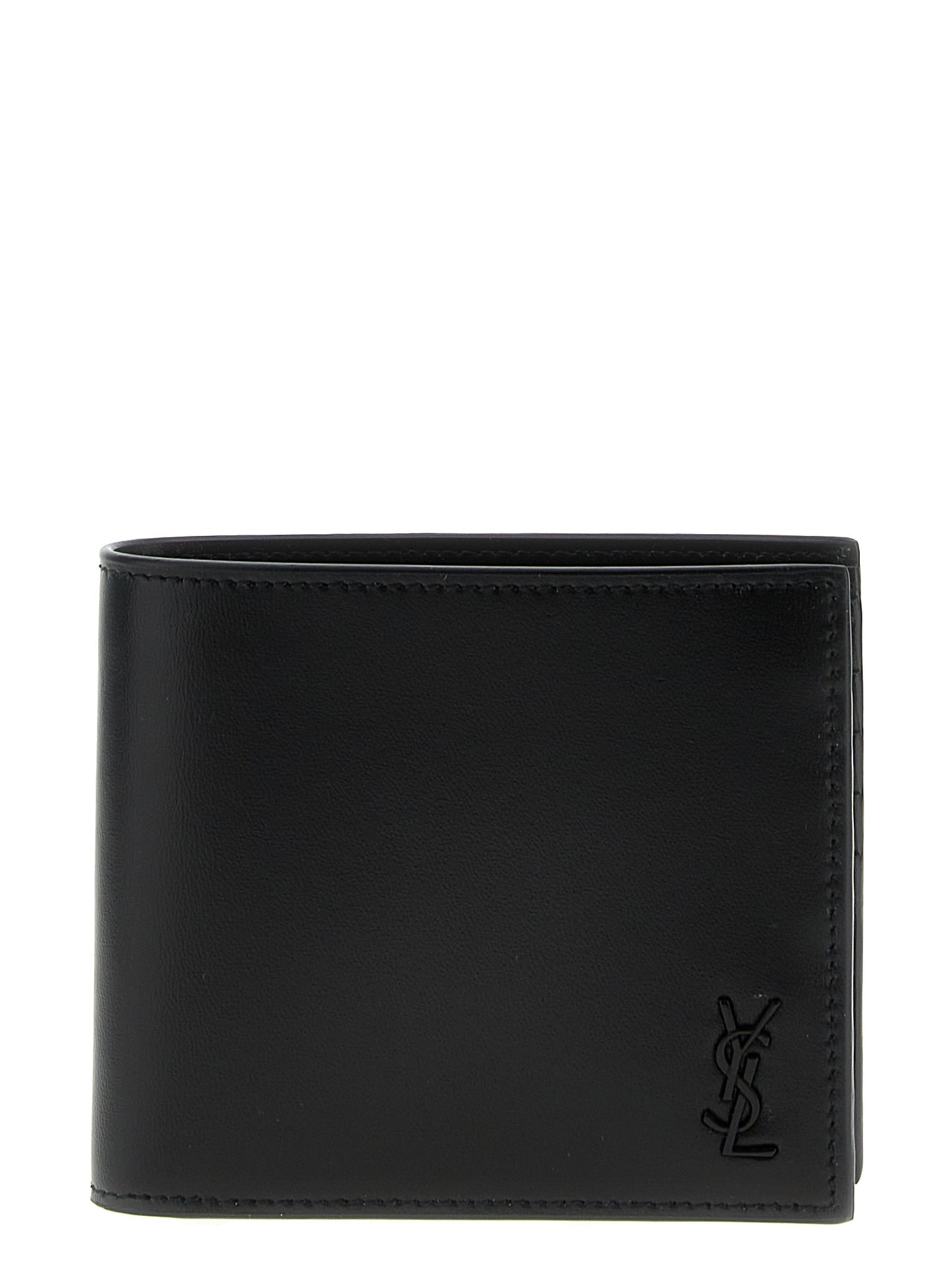 Saint Laurent Black Calfskin Wallet Curated Luxury Accessories by Orvyn