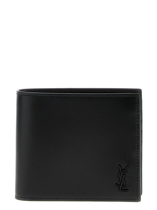 Saint Laurent Black Calfskin Wallet Curated Luxury Accessories by Orvyn