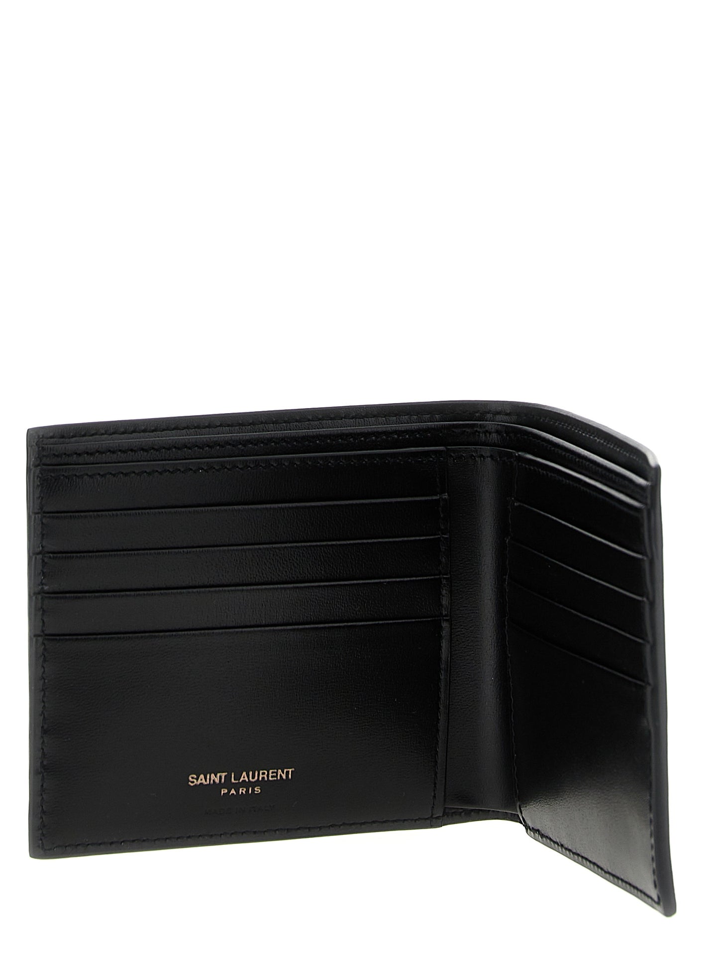 Saint Laurent Black Calfskin Wallet Curated Luxury Accessories by Orvyn